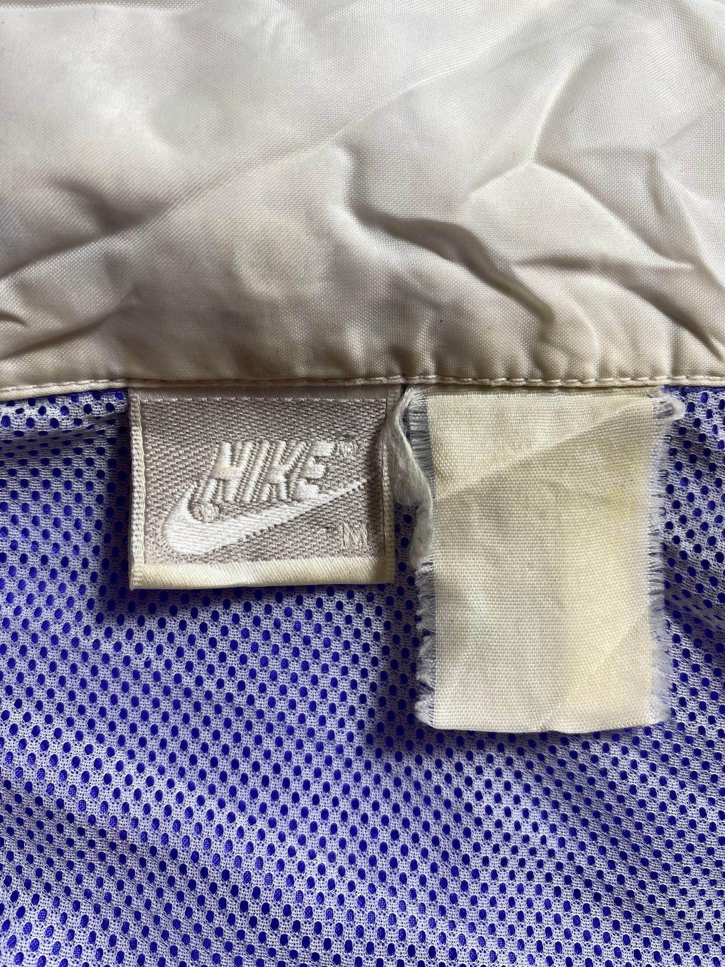 .90’s NIKE Size Ladies M Vintage Zip-up Nylon Jacket / A8204