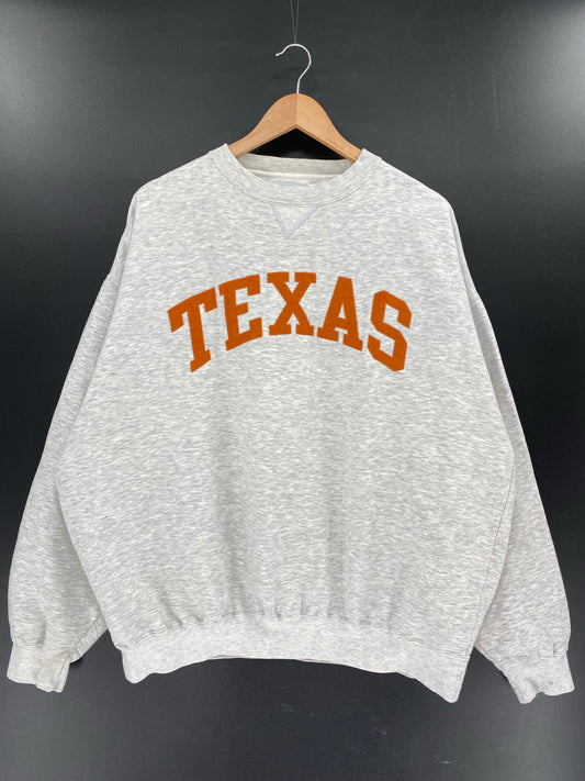90’s UNIVERSITY OF TEXAS Size XXL Vintage Sweat-Shirt / K5400