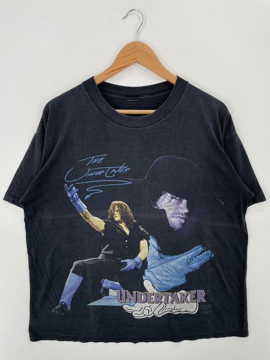 1993 WWF THE UNDERTAKER Size No Tag(Approx.XL) Vintage T-shirt / A6525