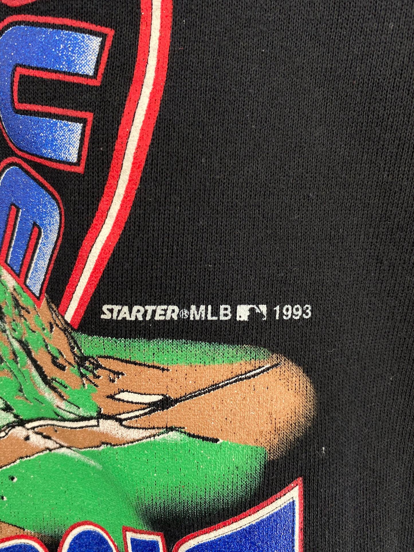 1993 STARTER x PHILADELPHIA PHILLIES Made in USA Size L Vintage MLB Sweat-Shirt/ A5555