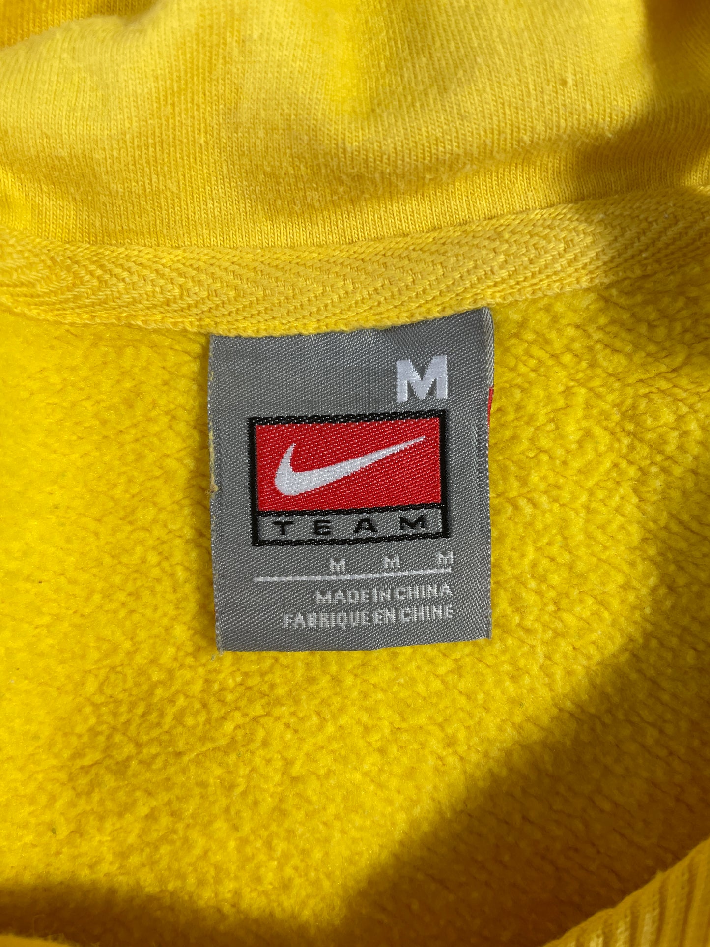 00' NIKE x MICHIGAN Size M Vintage College Hoodie Sweat-shirt / A8778