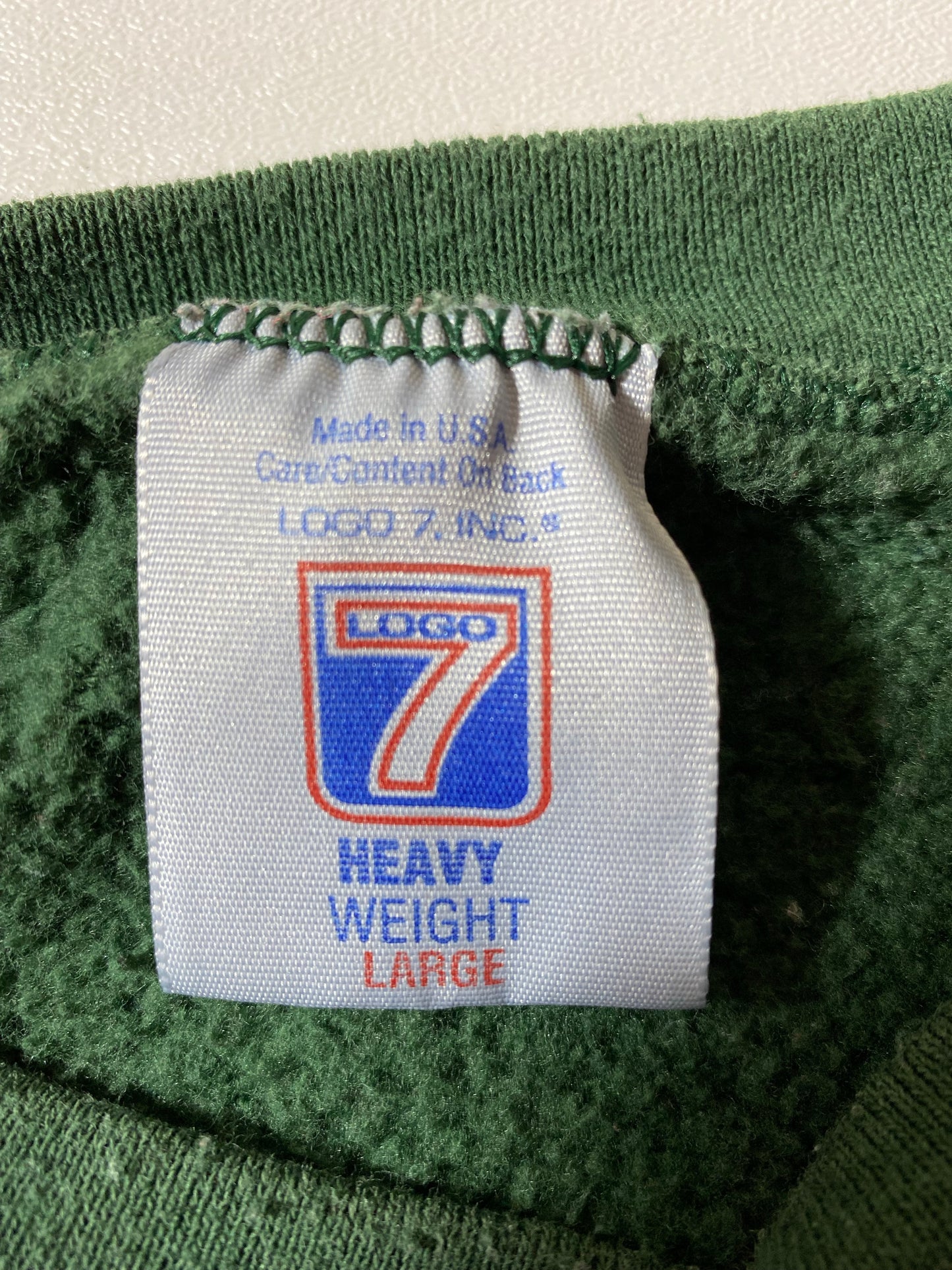 1995 GREEN BAY PACKERS Size L Vintage NFL Sweat-shirt / K6632