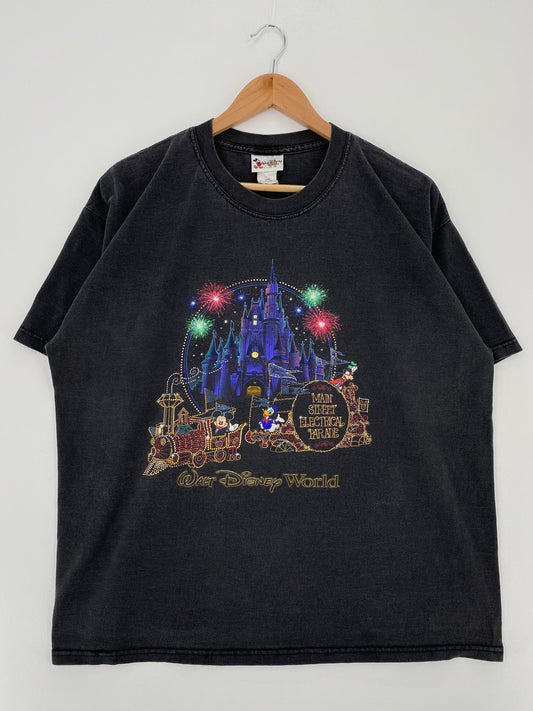 00' WALT DISNEY WORLD Size L Vintage T-Shirt / A2580