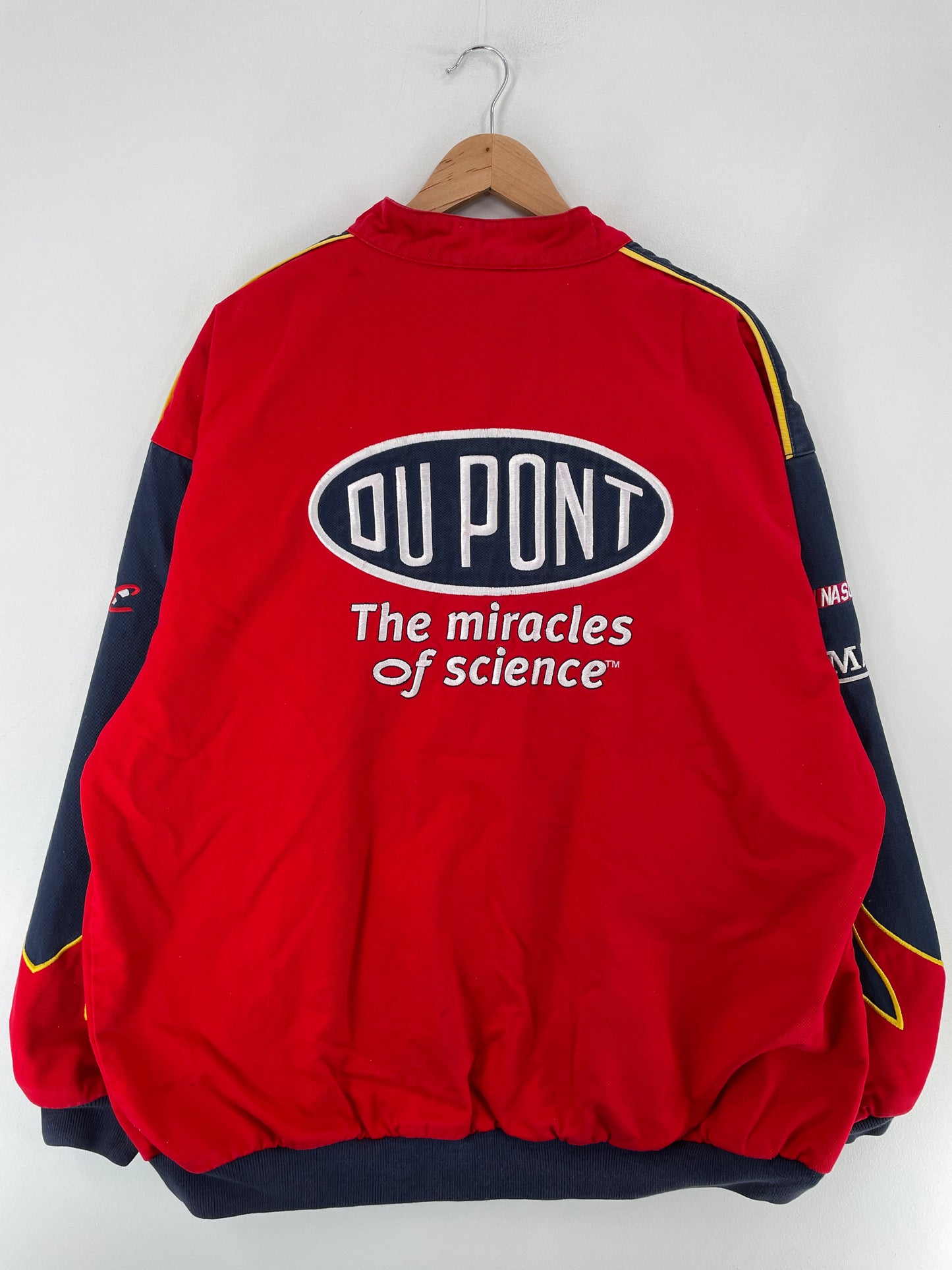.Vintage NASCAR x DU PONT Size XXL Racing Jacket / E6054J
