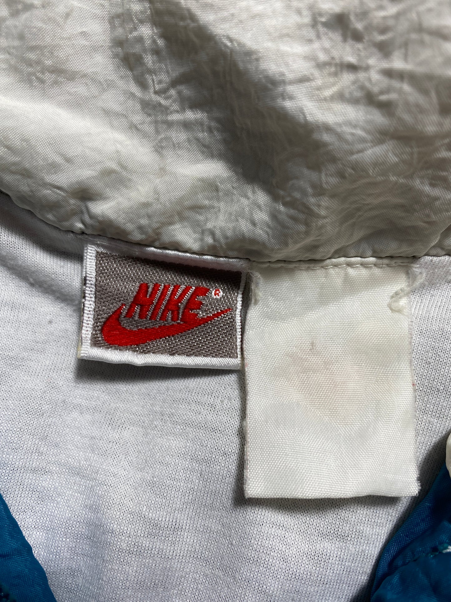 90’s NIKE SILVER TAG Approx. Size XL Vintage Nylon Jacket / K637