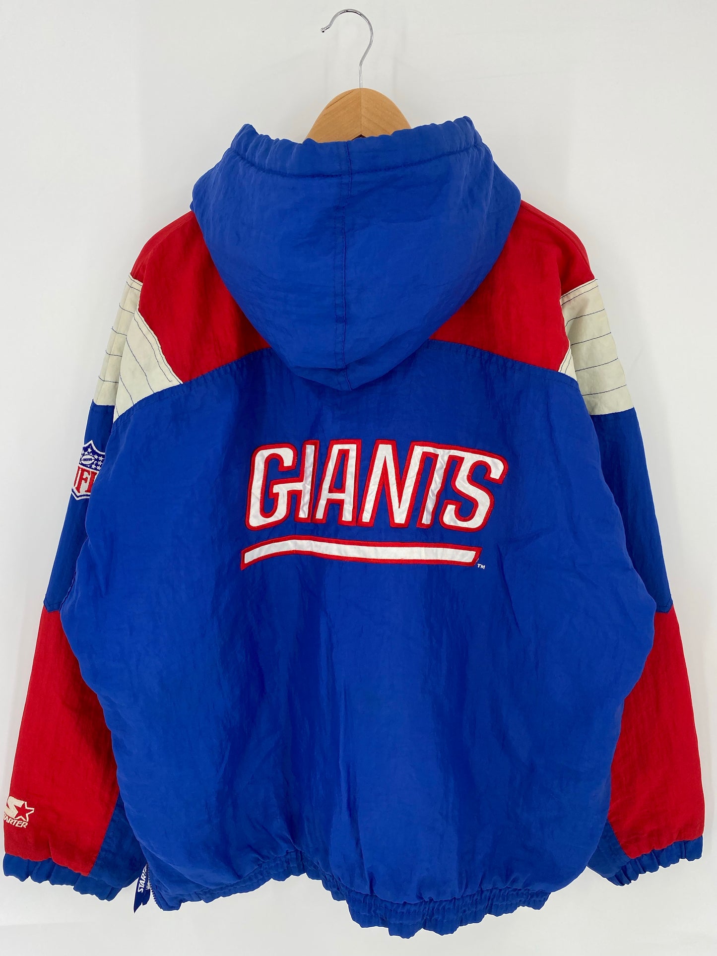 90’s STARTER x NEW YORK GIANTS Size XL NFL Nylon Jacket / K6909