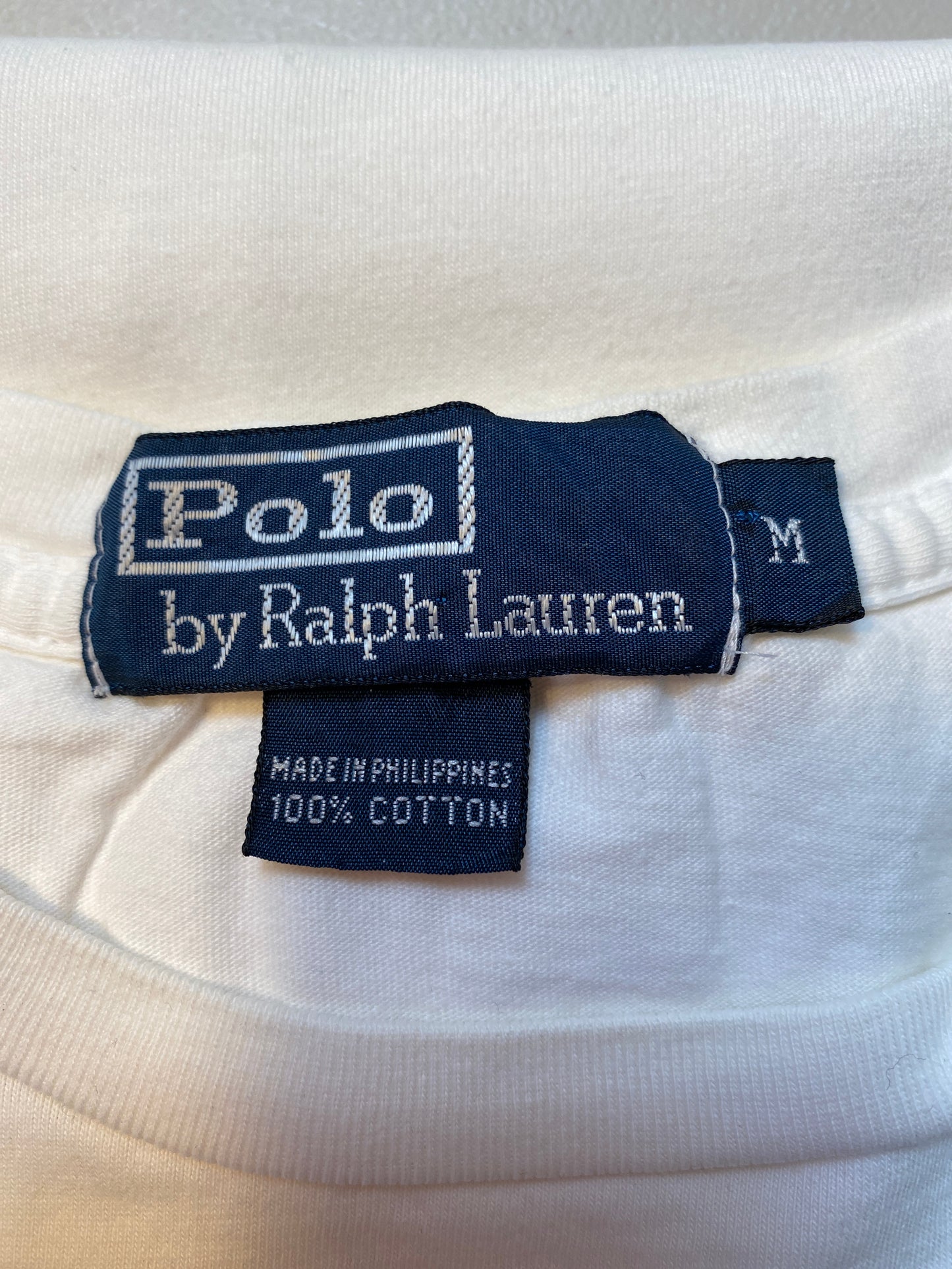 90’s POLO TENNIS RALPH LAUREN Size M Vintage T-Shirt / K3074