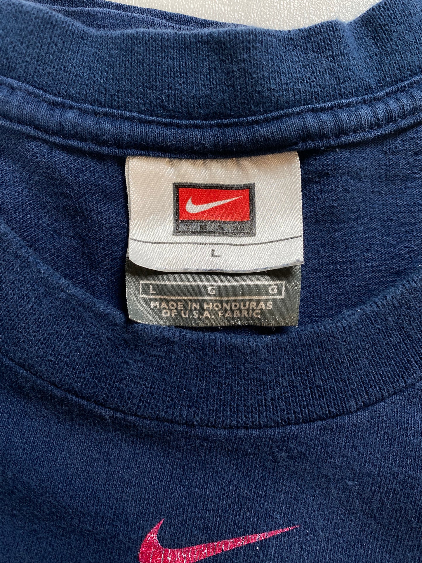 00' NIKE FC BARCELONA Size L Vintage Long Sleeve T-Shirts / A1688