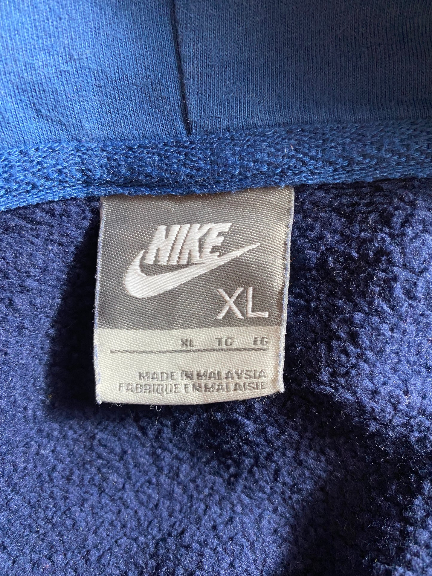 00’ NIKE Size XL Vintage Hoodie Sweat-shirt / K5644