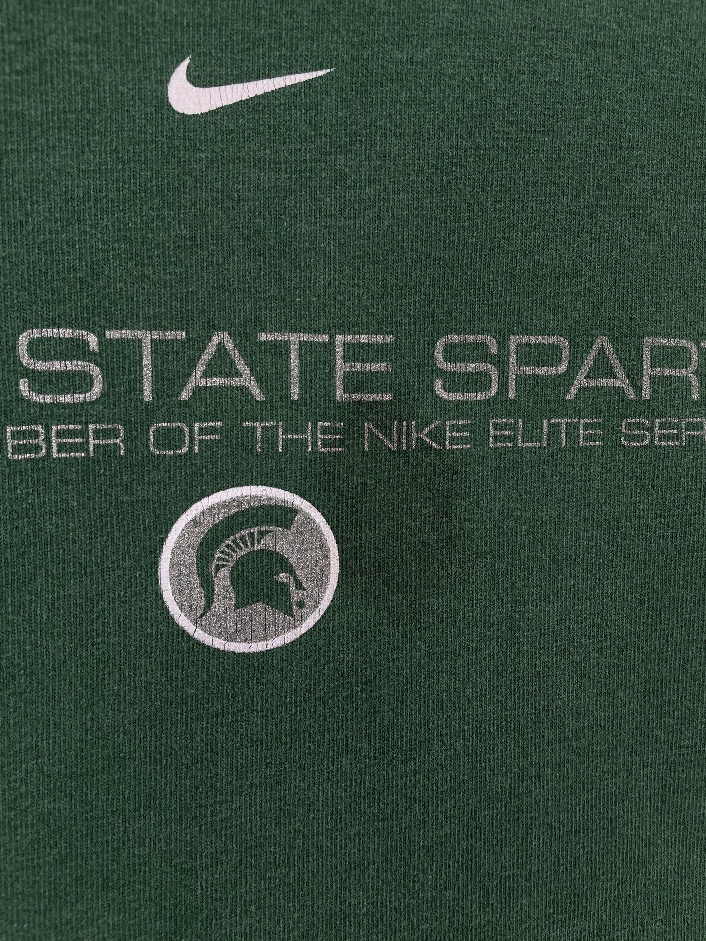 90's NIKE MICHIGAN SPARTANS Made in USA Size XL Vintage T-Shirt / E1542T
