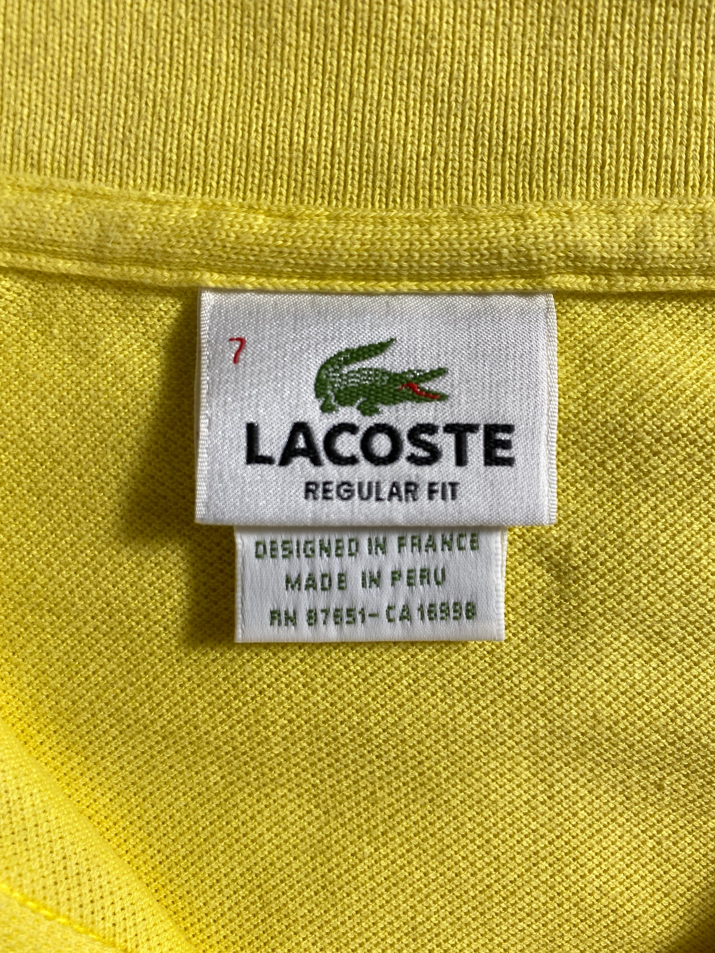 00’s LACOSTE Size XXL Vintage Polo Shirt / A4363