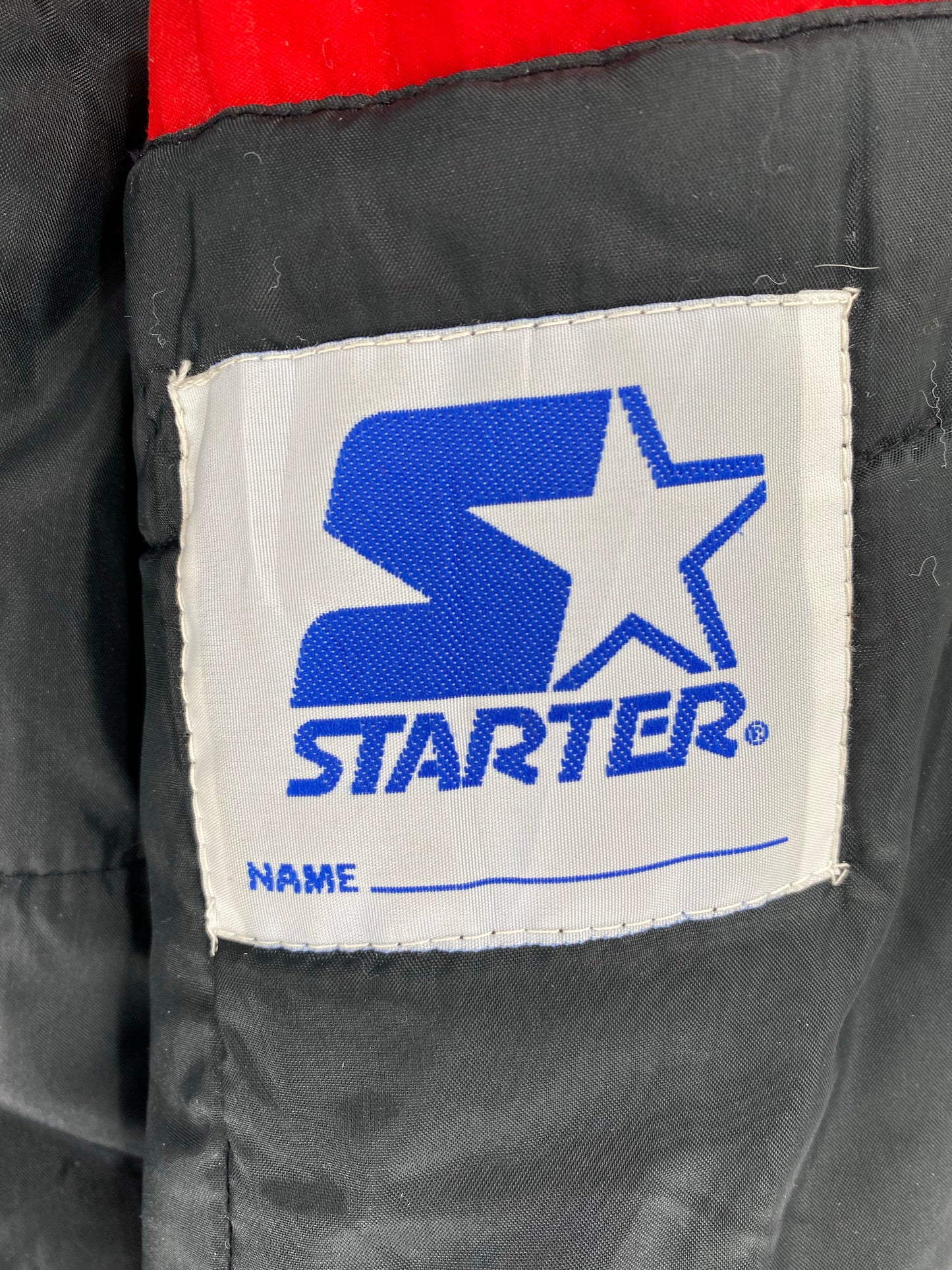 90's STARTER GEORGIA TECH Size M Vintage College Nylon Jacket / K5627