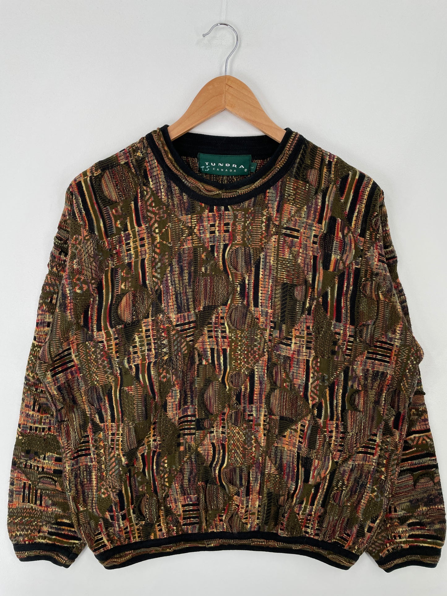Vintage 3D COOGI- Style Size L Knit Sweater / A9549