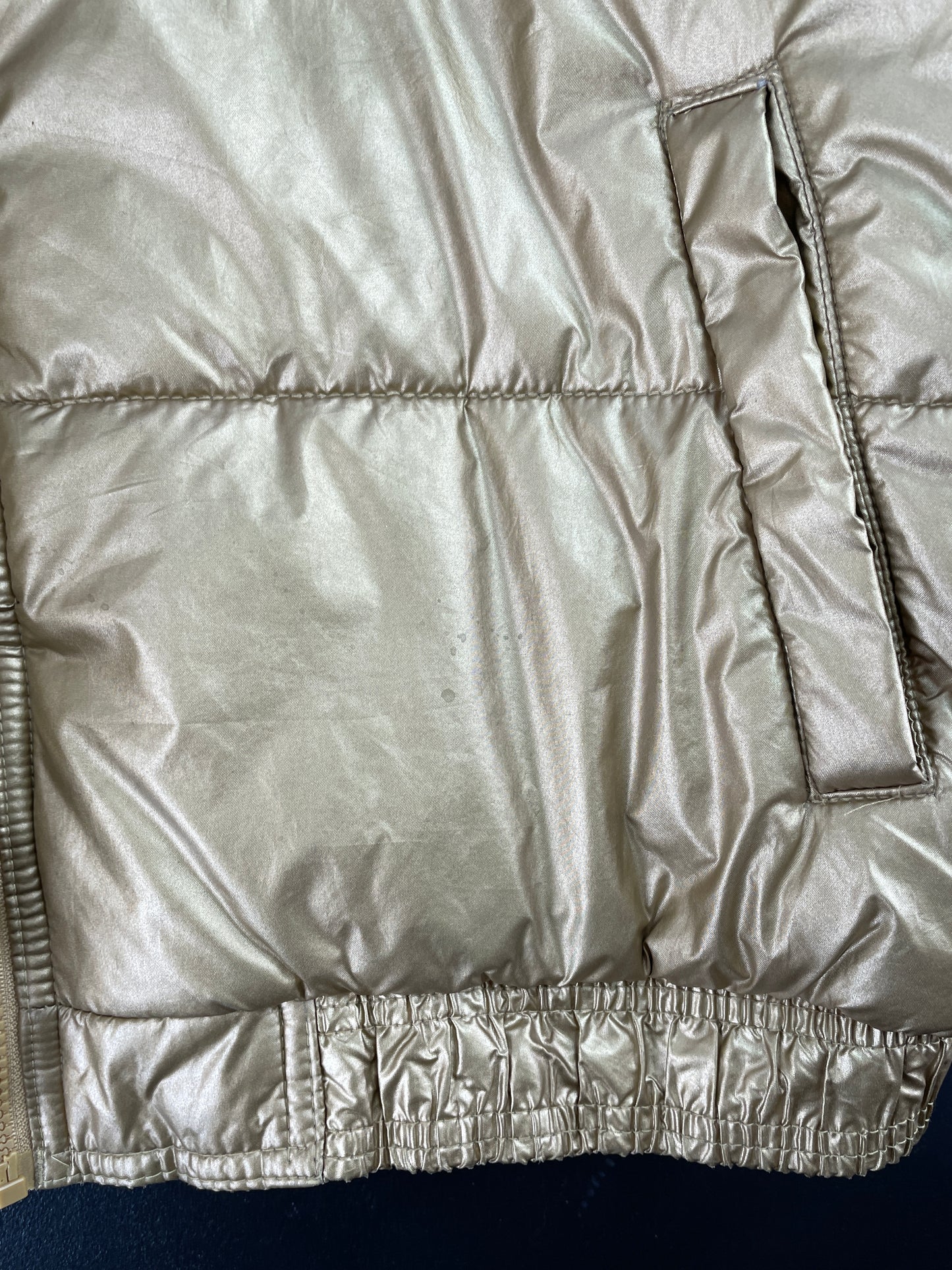 90's STARTER x PITTSBURGH STEELERS Size L NFL Padded Nylon Jacket / E2530J