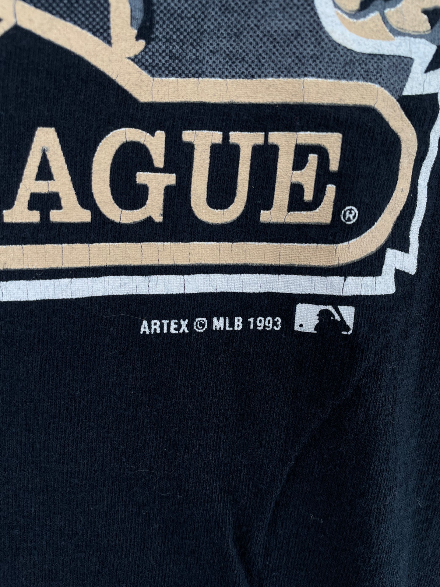 1993 COLORADO ROCKIES Made in USA Size XL Vintage MLB T-Shirt / E5512T