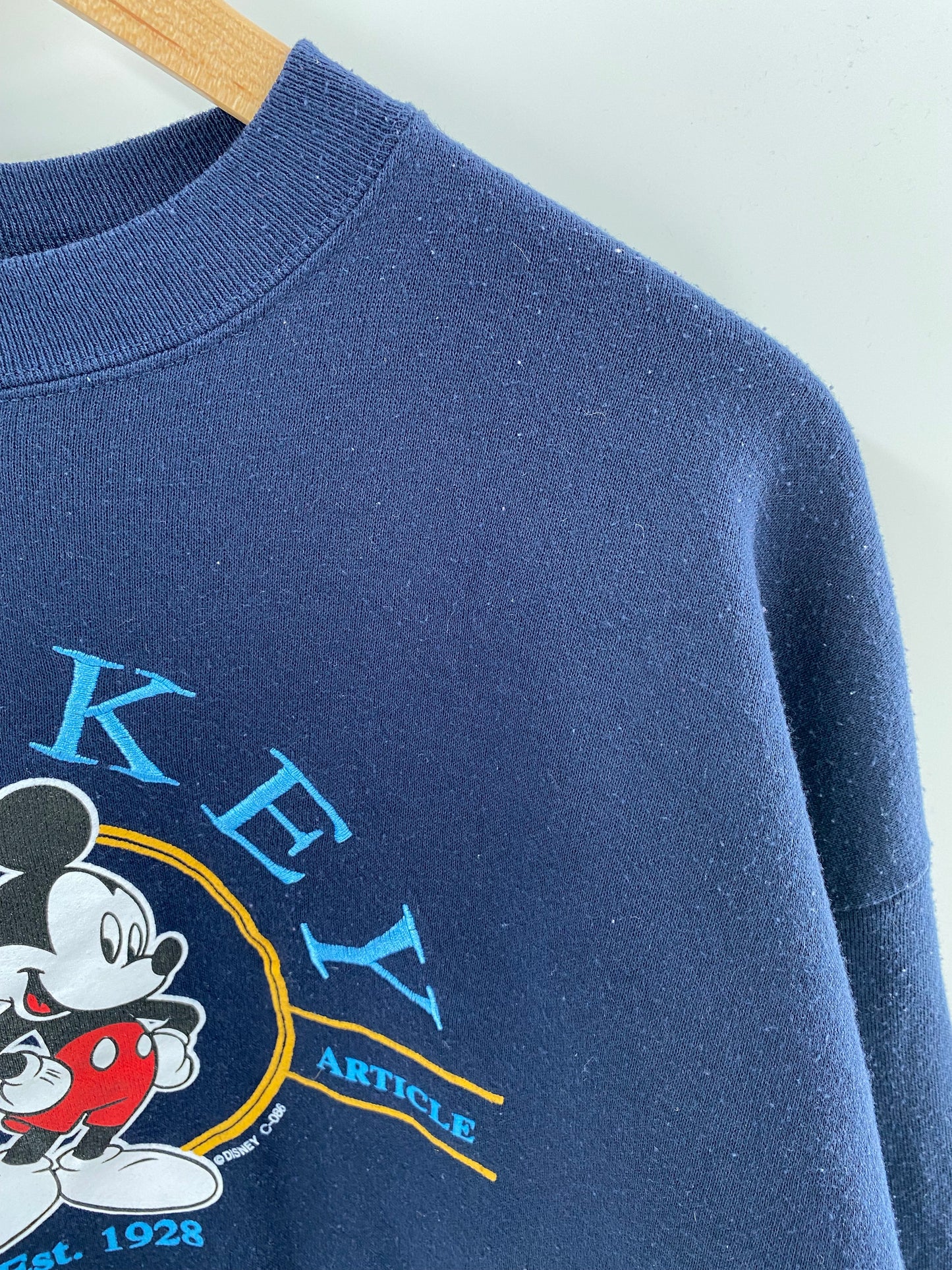 90's DISNEY MICKEY Made in USA Size XL Vintage Sweat-shirt / K5098