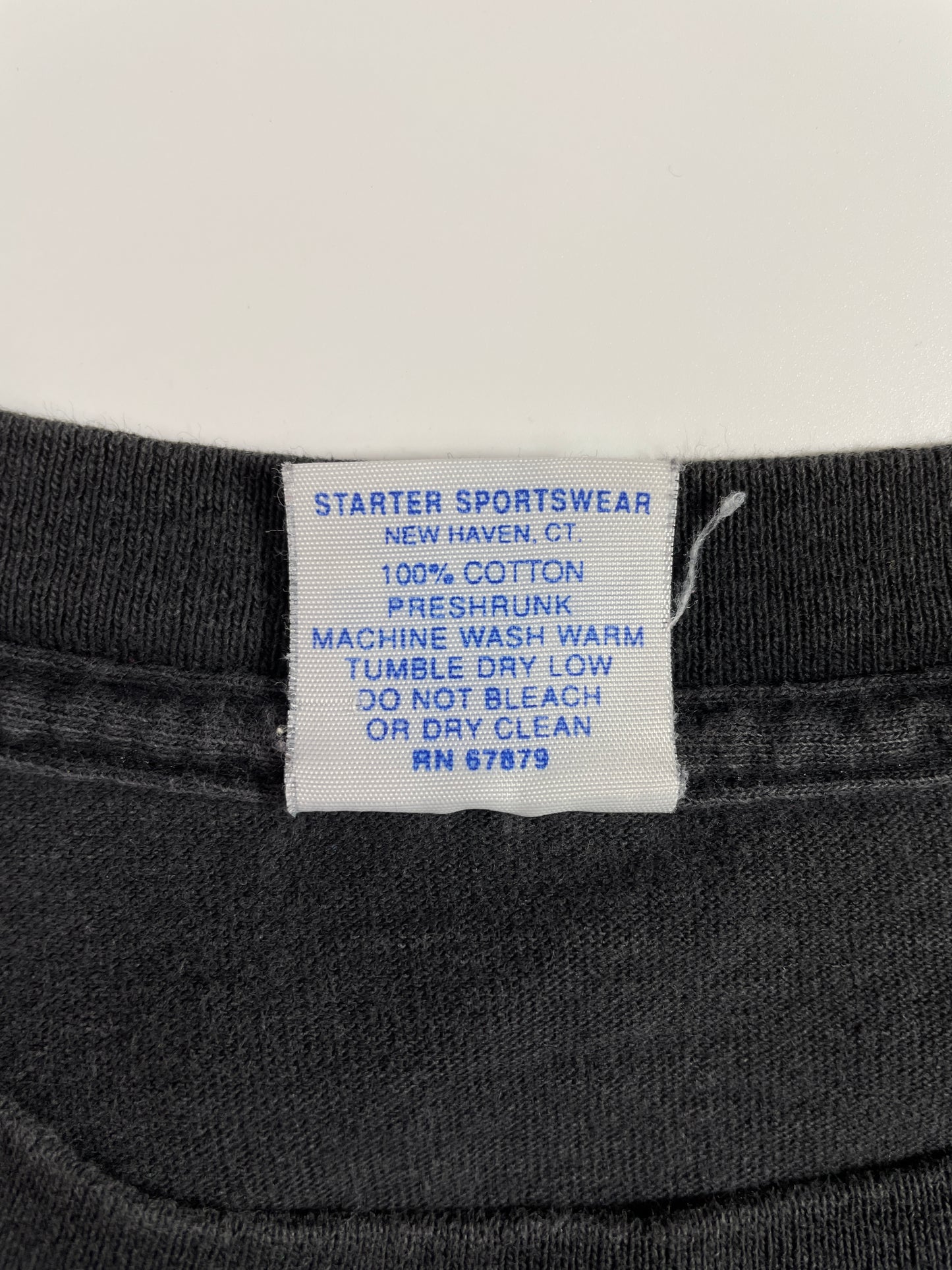 1995 STARTER x NEW JERSEY DEVILS Size XL Vintage NHL T-Shirt / A3852