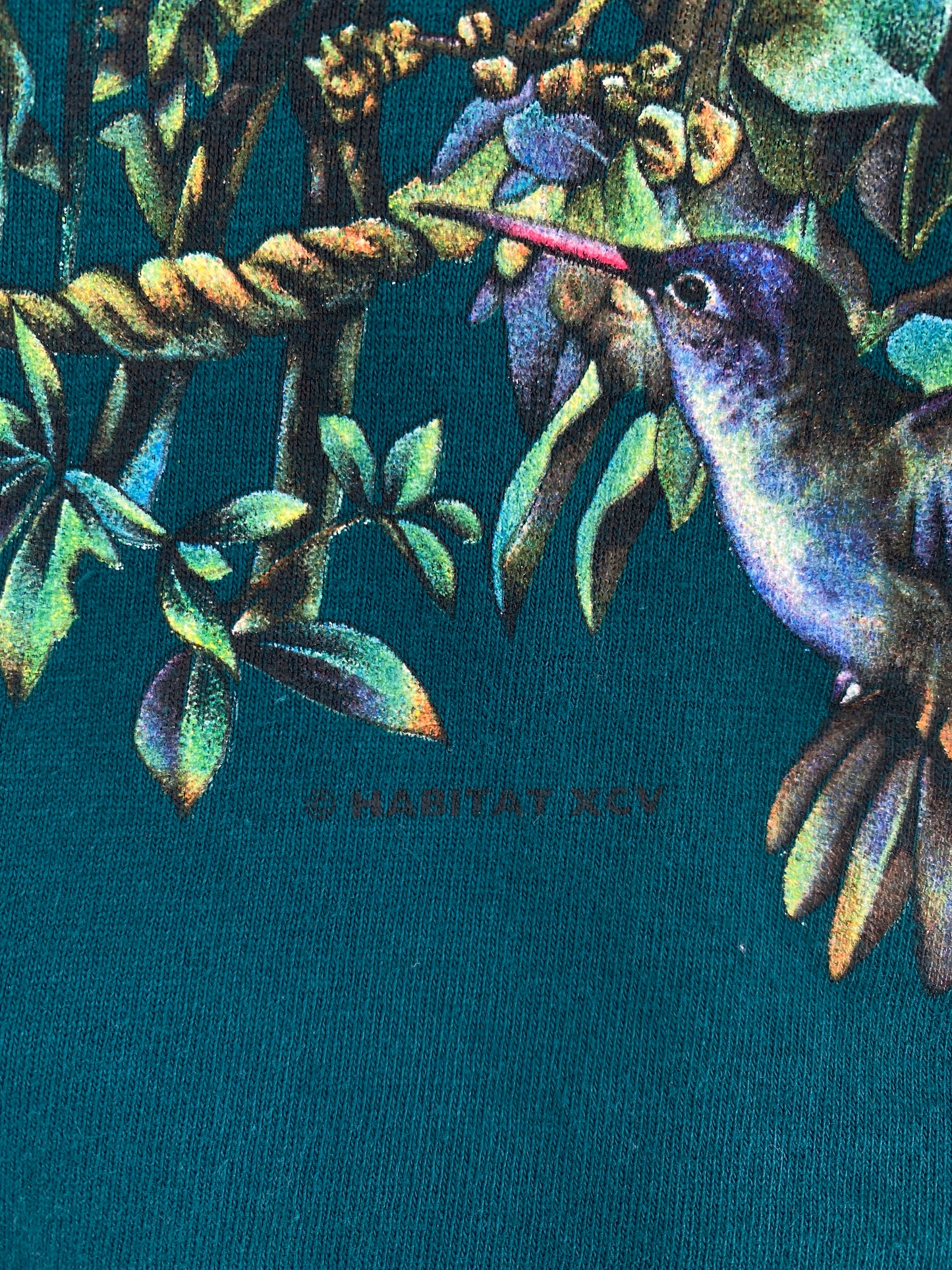 90’s RAINFOREST Made in USA Size XL Vintage Animal T-Shirt / E1000