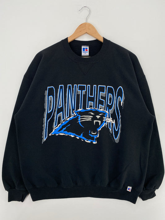 1994 CAROLINA PSNTHERS Made in USA Size XL Vintage NFL Sweat-Shirt / A4552