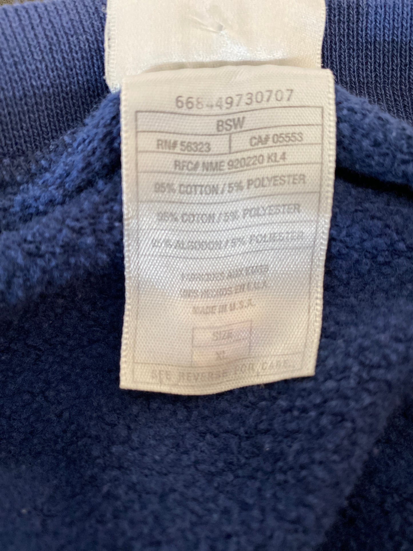 90’s NIKE MADE IN USA Size XL Vintage Sweat- Shirt / K606