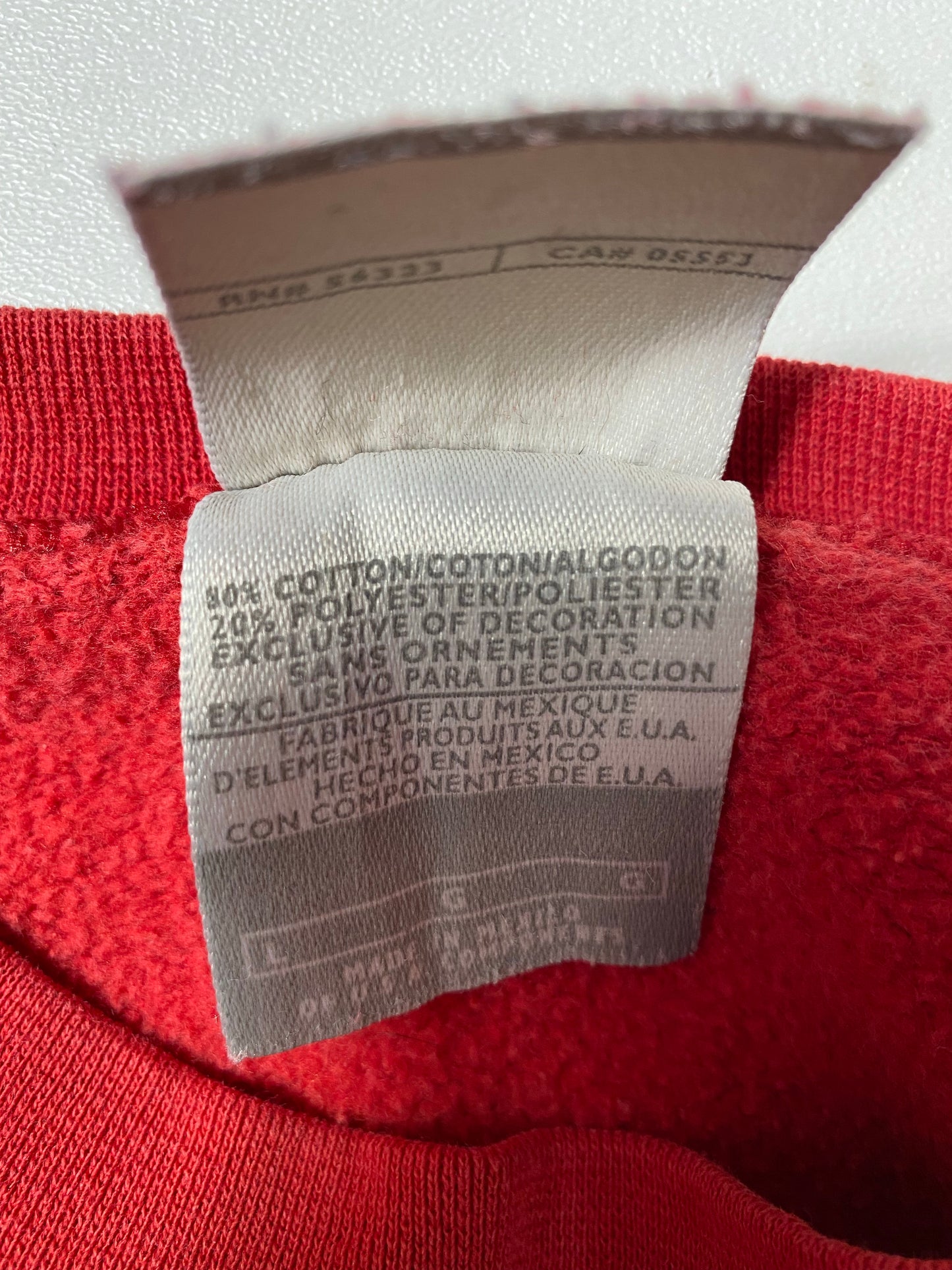 90’s NIKE MINI SWOOSH Size L Vintage Sweat-Shirt / K4486