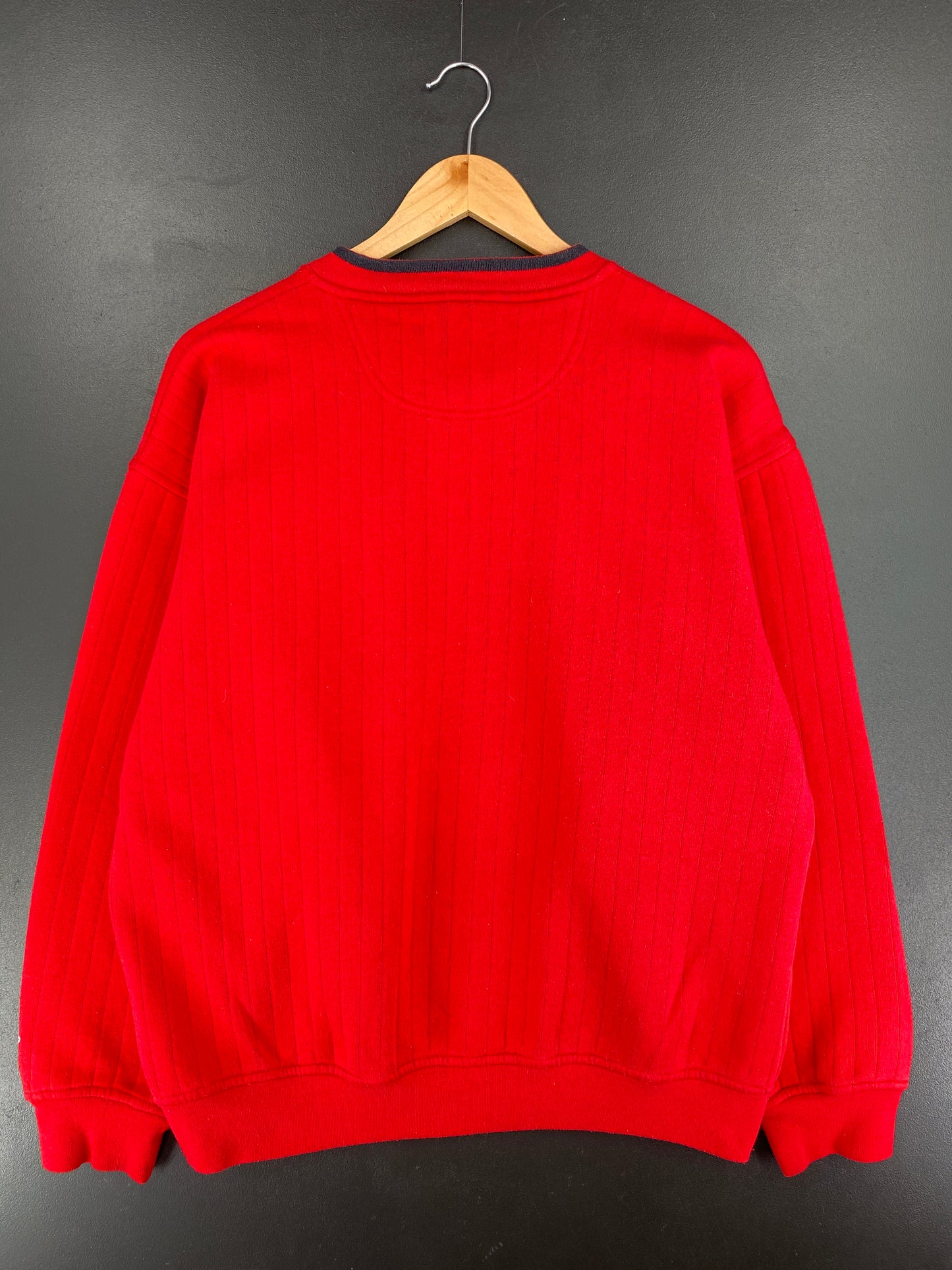 90’s STARTER x UNIVERSITY OF WISCONSIN Size L Vintage College Sweat-Shirt / E3414S