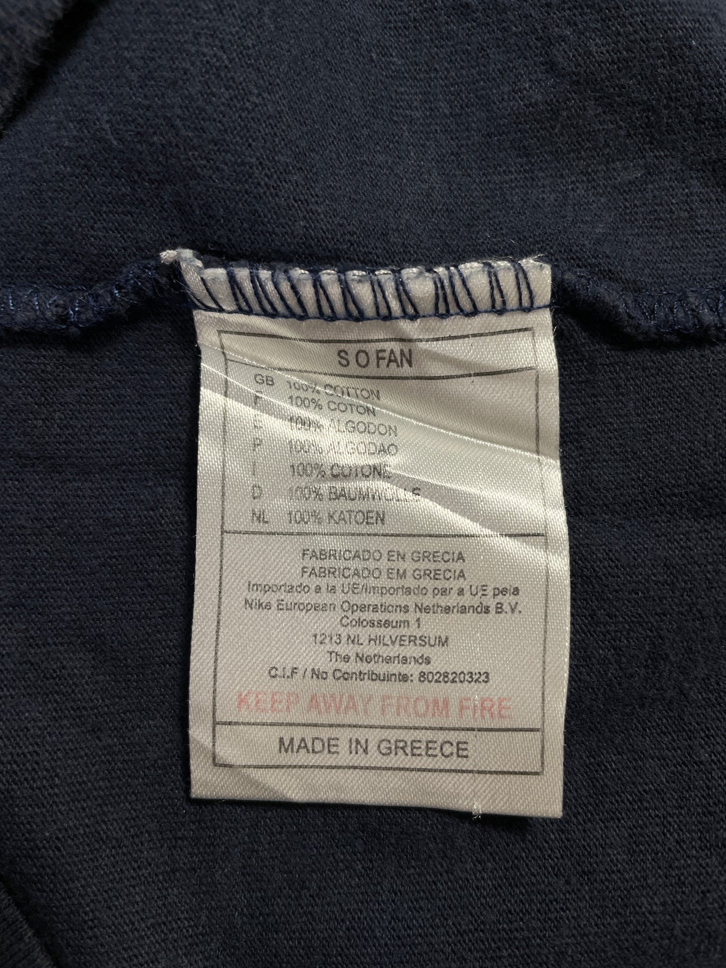 00’ NIKE MINI SWOOSH Size M Vintage T-Shirt / E4450T