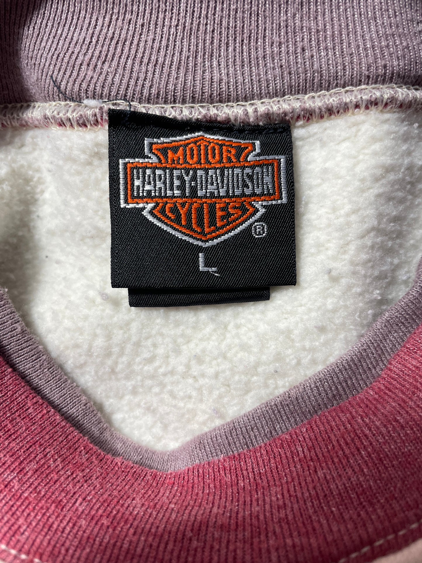 90’s HARLEY DAVIDSON Made in USA Size L Sweat-shirt / A88