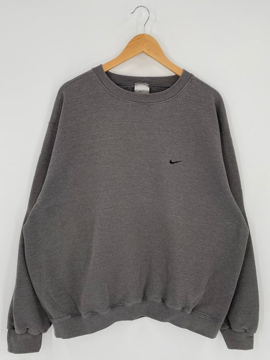 90’s NIKE MINI SWOOSH Size XL Vintage Sweat-shirt/ K5303