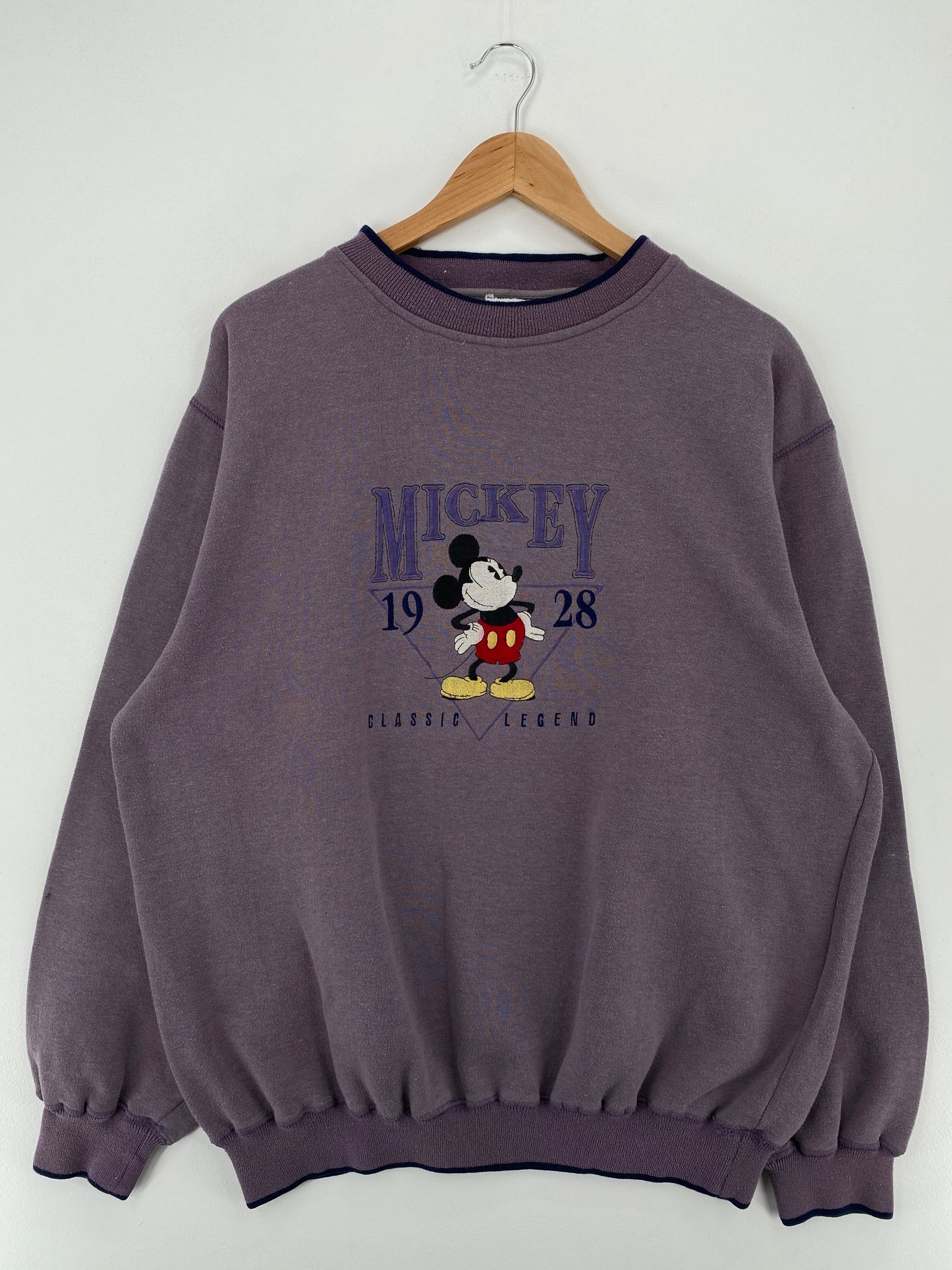 90's DISNEY MICKEY Size XL Vintage Sweat-shirt / E2568S