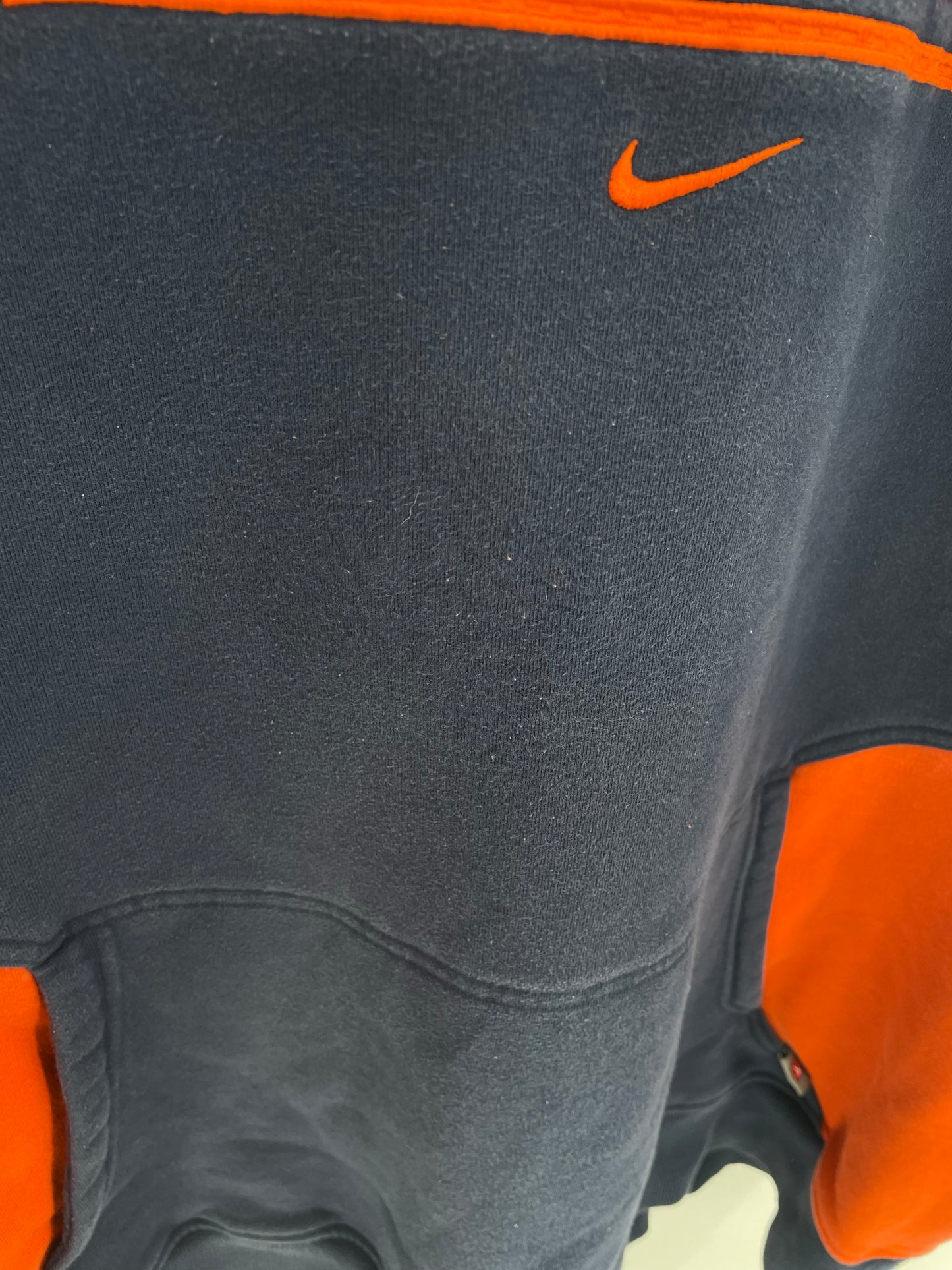 00' NIKE UNIVERSITY OF ILLINOIS Size XXXXL Vintage Hoodie Sweat-Shirt / K5746