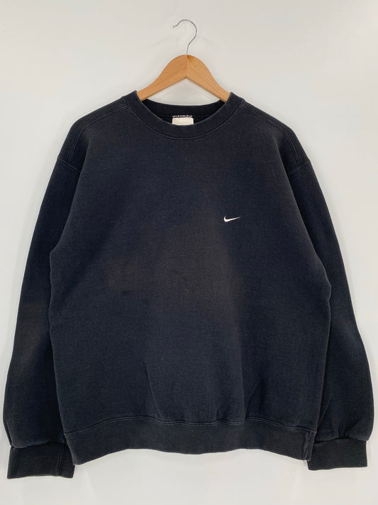 90’s NIKE MINI SWOOSH Size M Vintage Sweat-Shirt / K4487