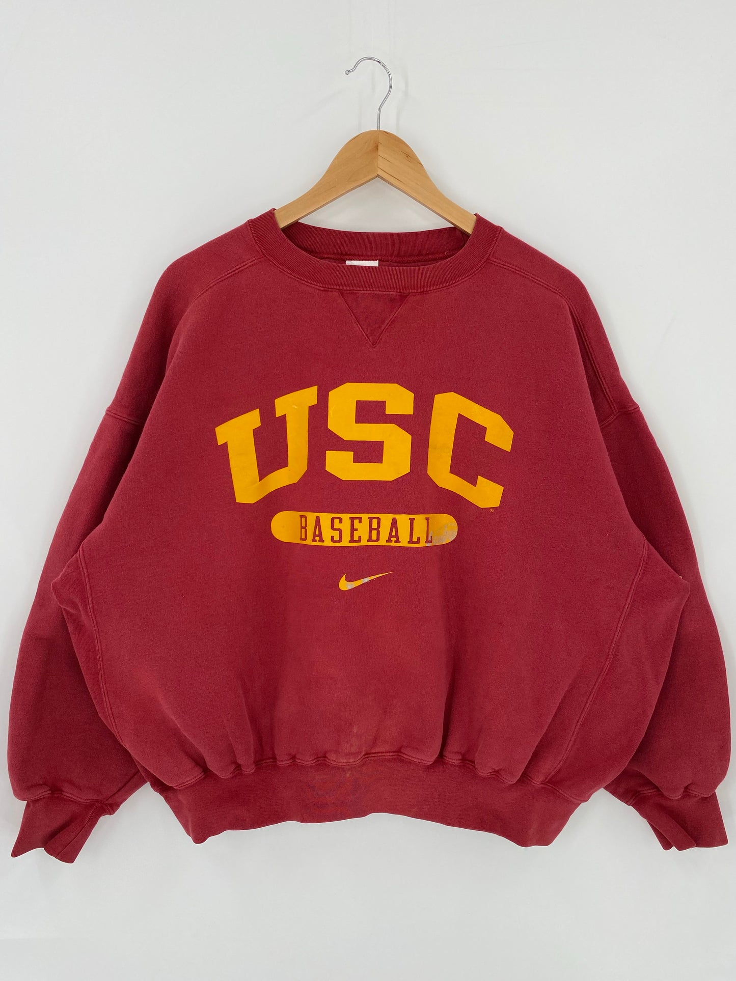 90’s NIKE UNIVERSITY OF SOUTHERN CALIFORNIA Size L Vintage Sweat-shirt / K5580