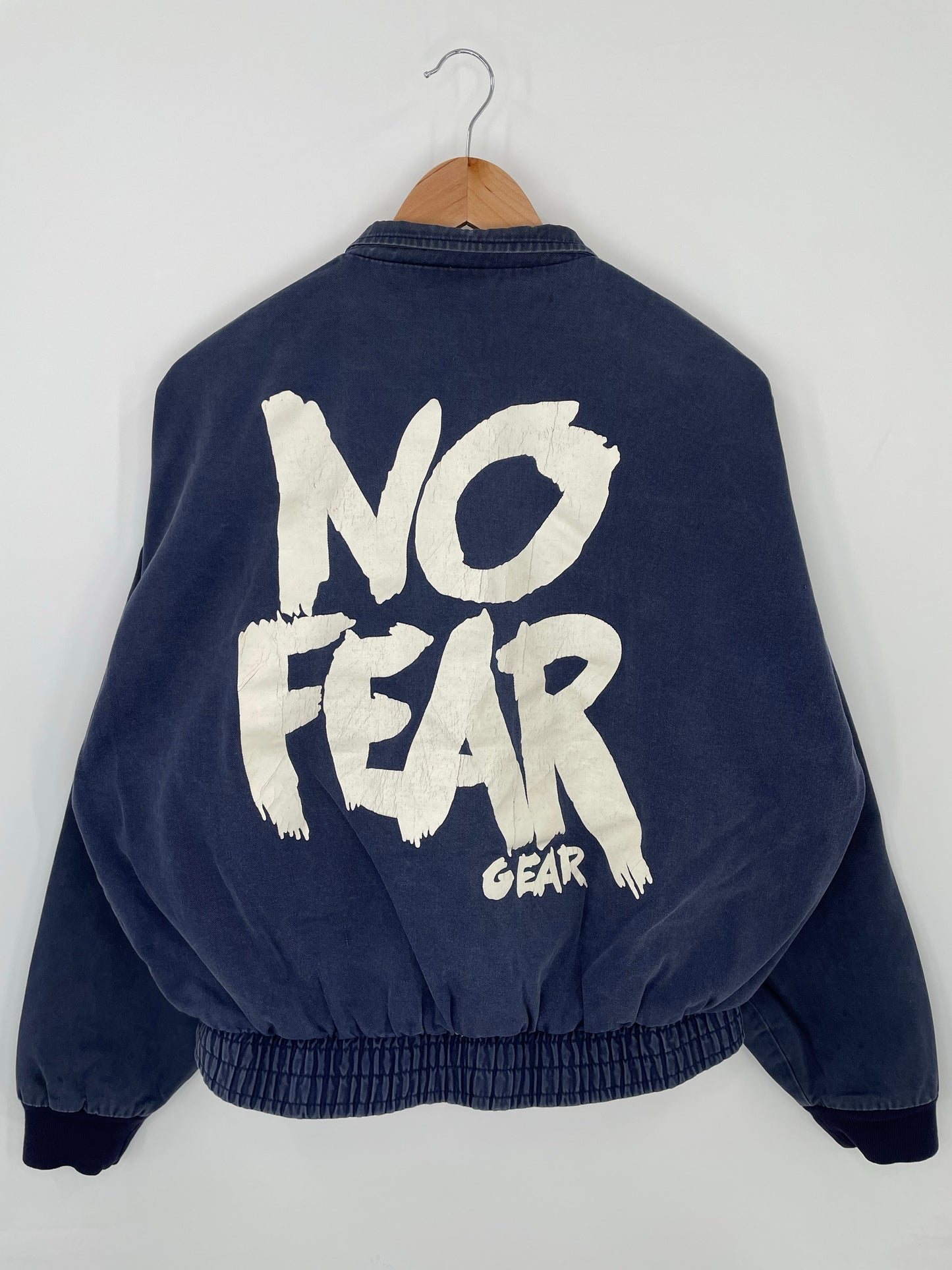 90’s NO FEAR Size L Cotton Jacket / K8381