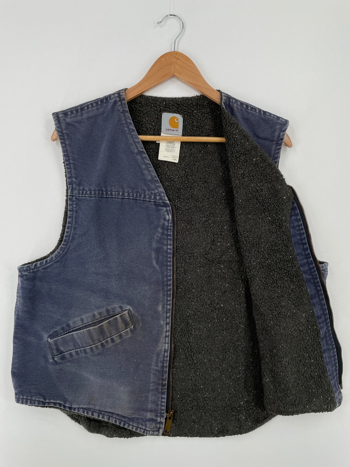 Vintage CARHARTT Made in USA Size L Duck Vest / A8646