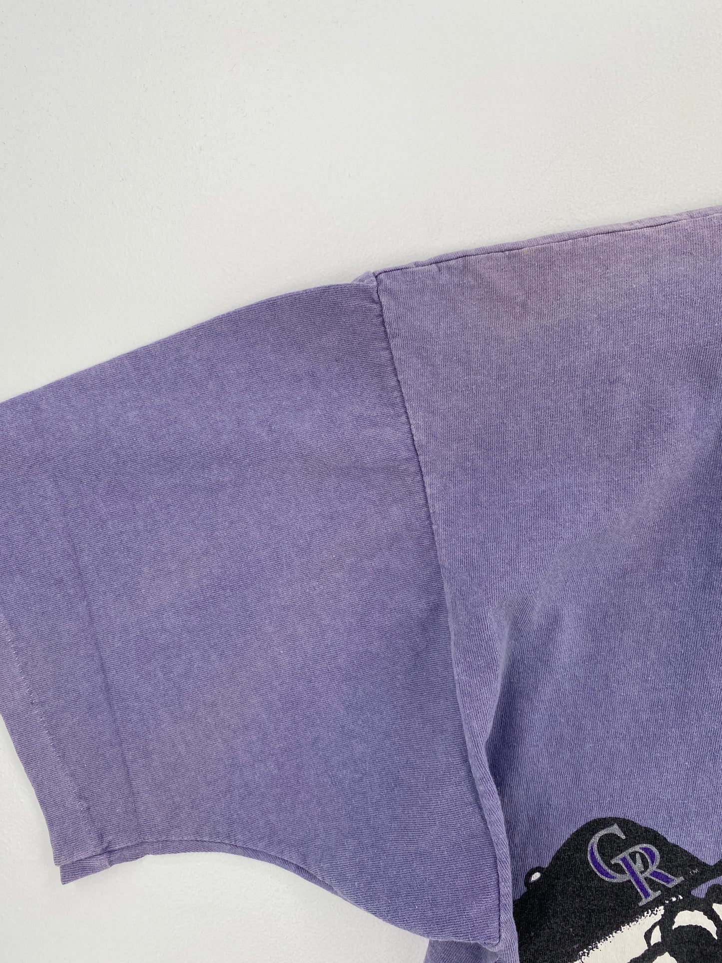 1994 COLORADO ROCKIES x SNOOPY Made in USA Size L Vintage MLB Baseball-Shirt / A6087