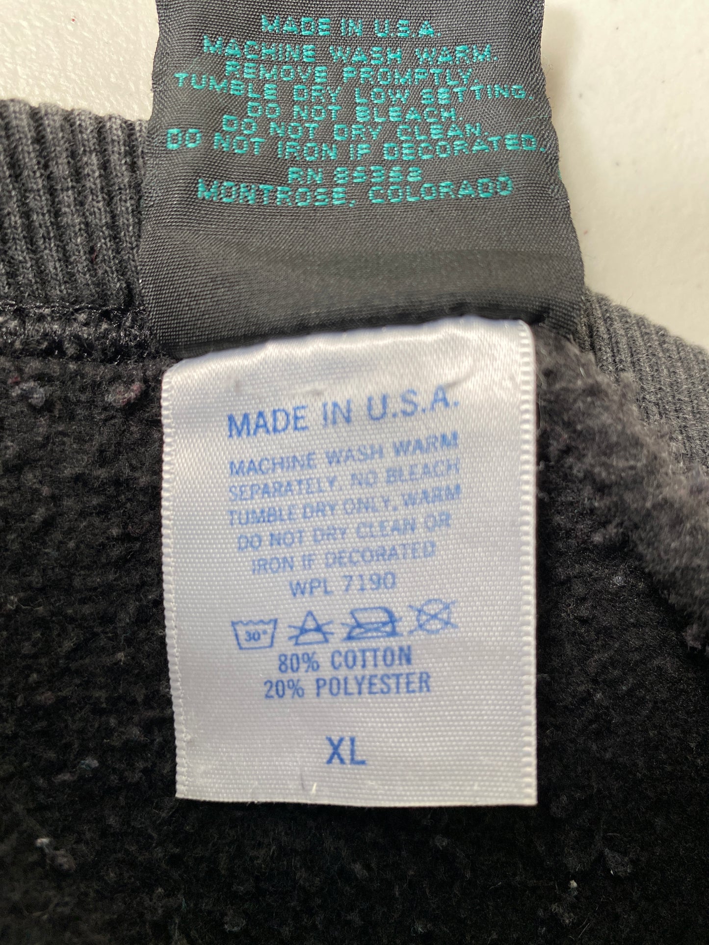 90's HABITAT TIGAR GRAPHIC Made in USA Size XL Vintage Sweat-Shirt / K3753