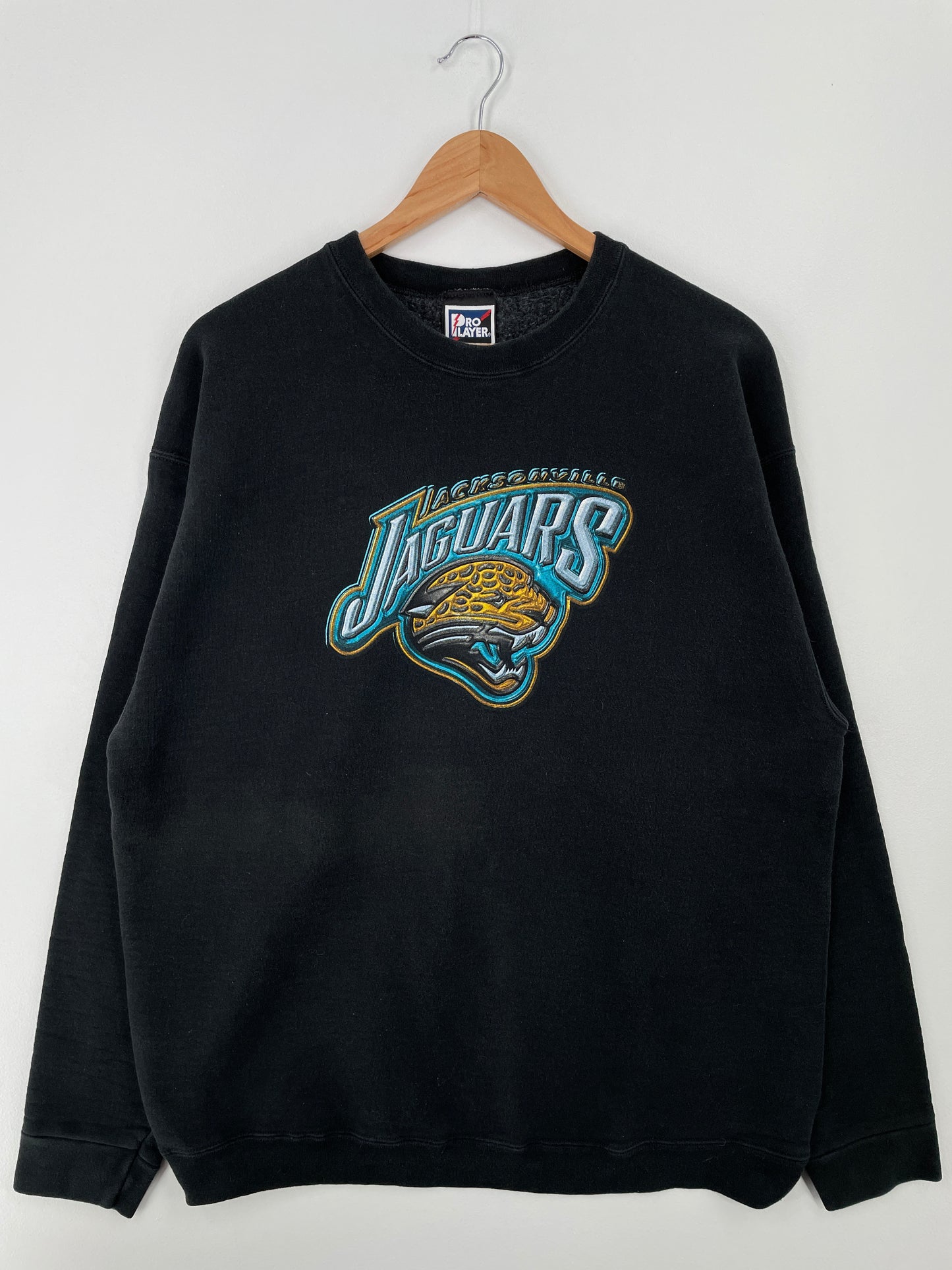 00’ JACKSONVILLE JAGUARS Size XL Vintage NFL Sweat-Shirt / A8824