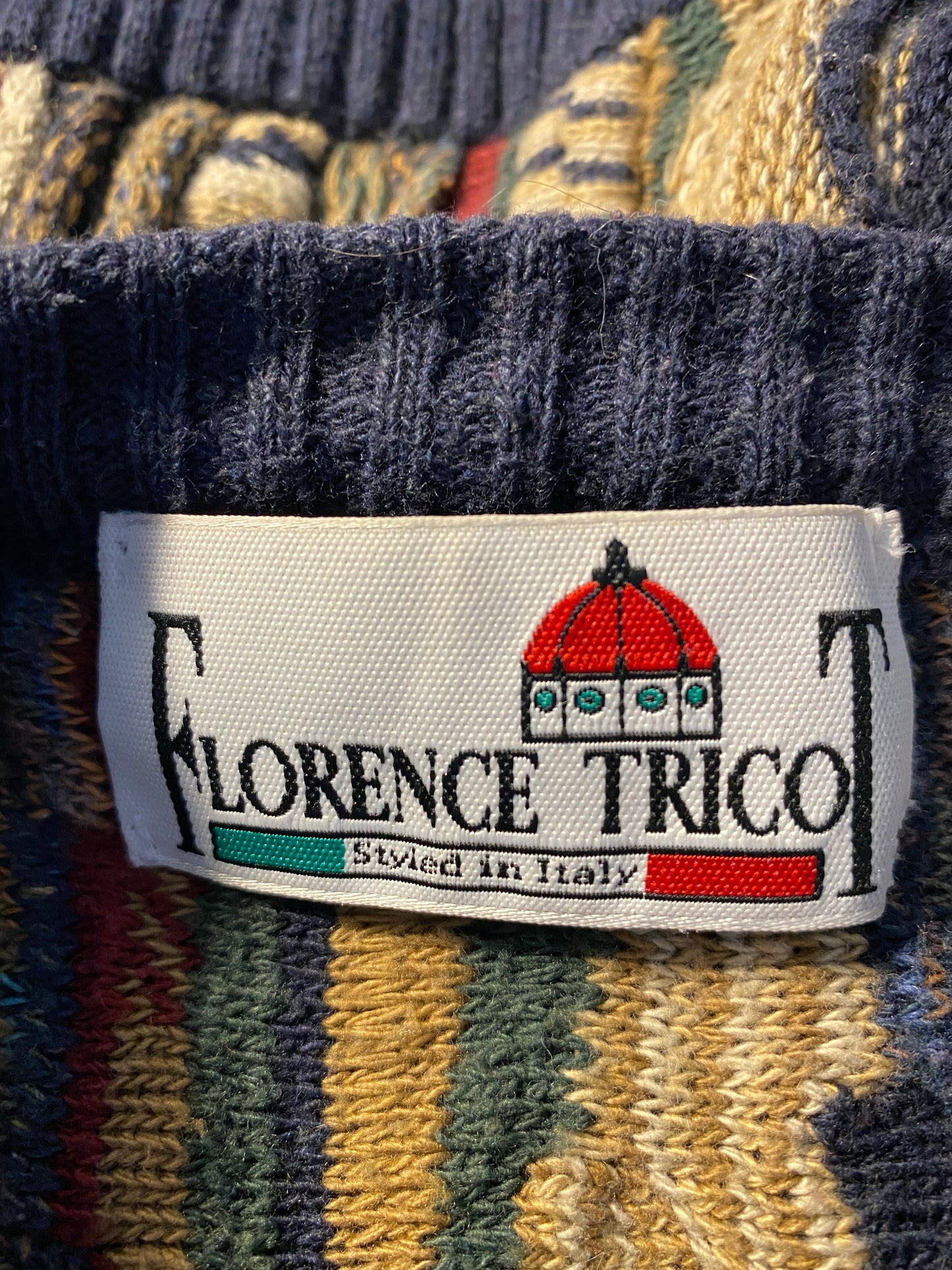 Vintage 3D COOGI- Style  Size L Knit Sweater / K7801