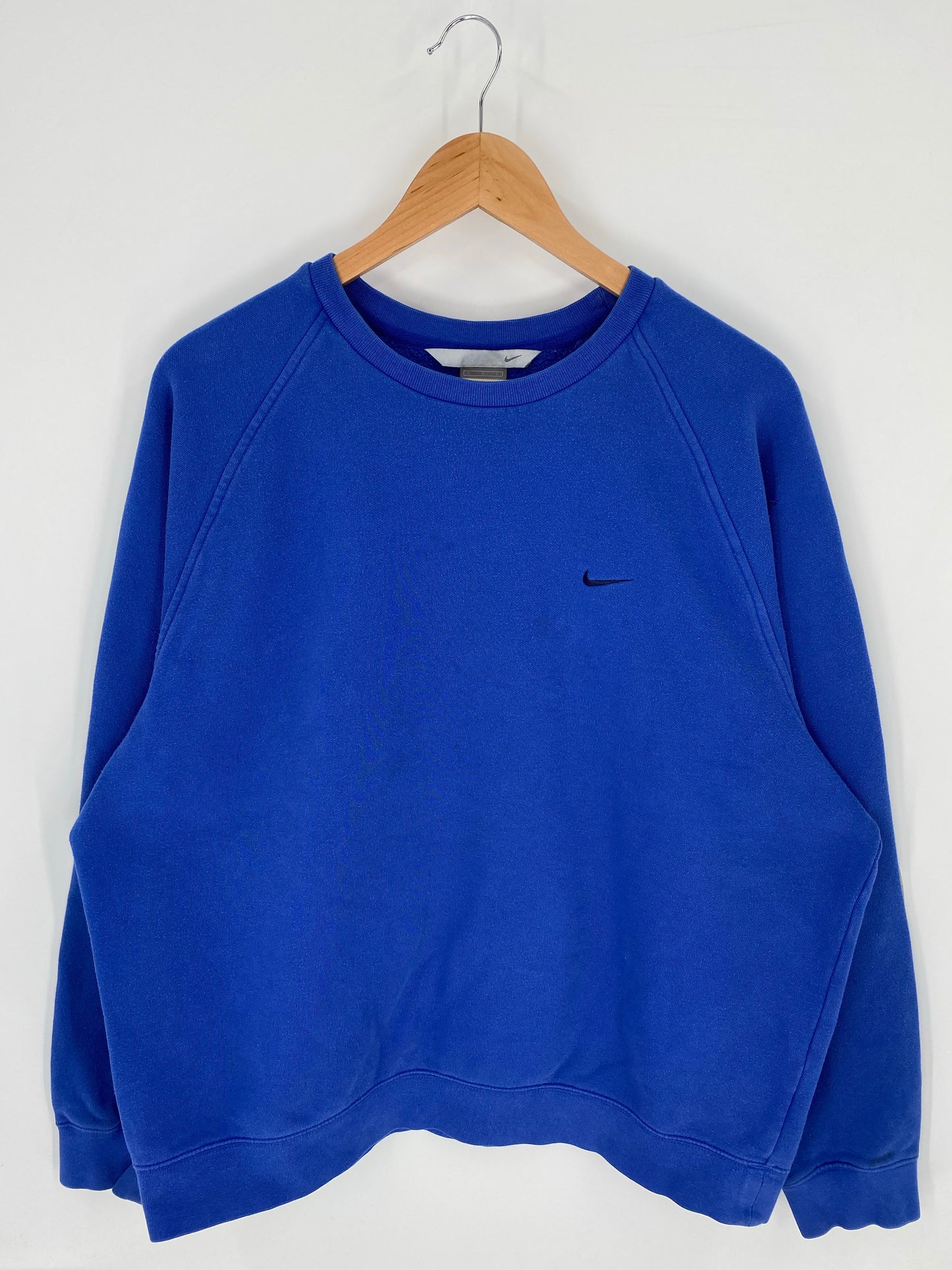 00' NIKE MINI SWOOSH Size L Vintage Sweat-shirt / K9551