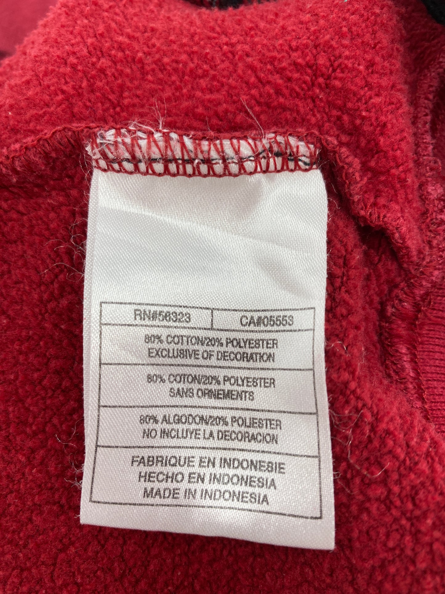 00’ NIKE MINI SWOOSH Size M Vintage Hoodie Sweat-Shirt / A6035