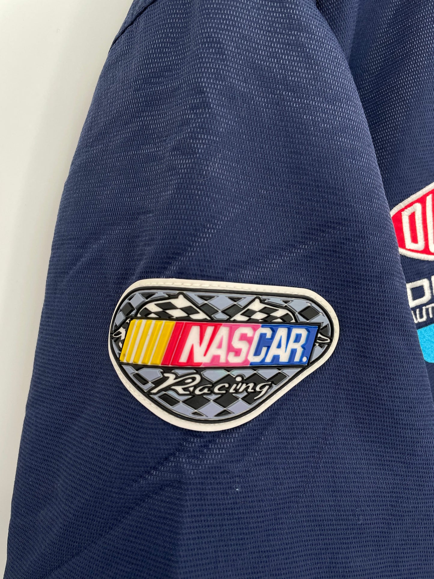 00' JEFF GORDON Size L Vintage Nylon Zip Up Jacket/ K8894