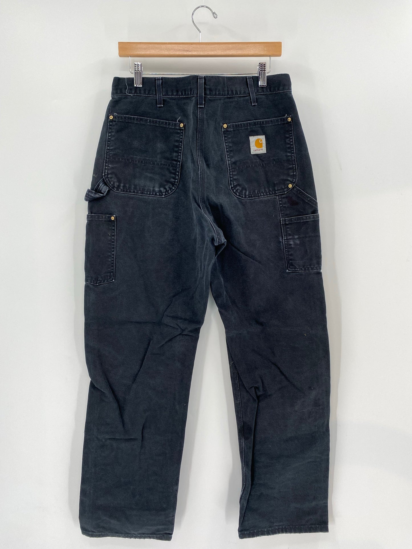 Vintage CARHARTT Double Knee Size W34xL32.5 Duck Pants / A7449