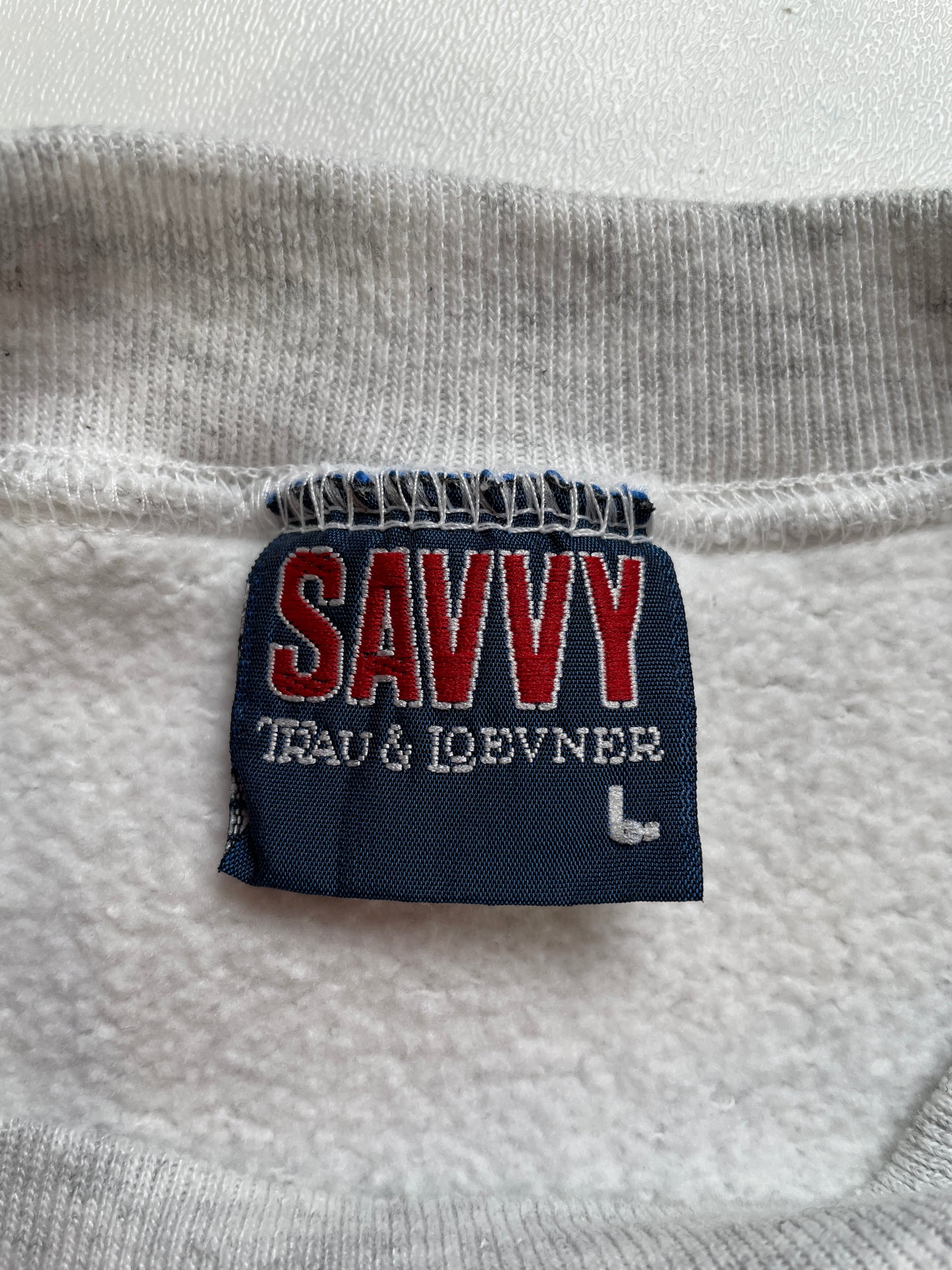 1993 LOONEY TUNES BUGS BUNNY x MIAMI REDSKINS Made in USA Size L Vintage NFL Sweat-Shirt / A9010