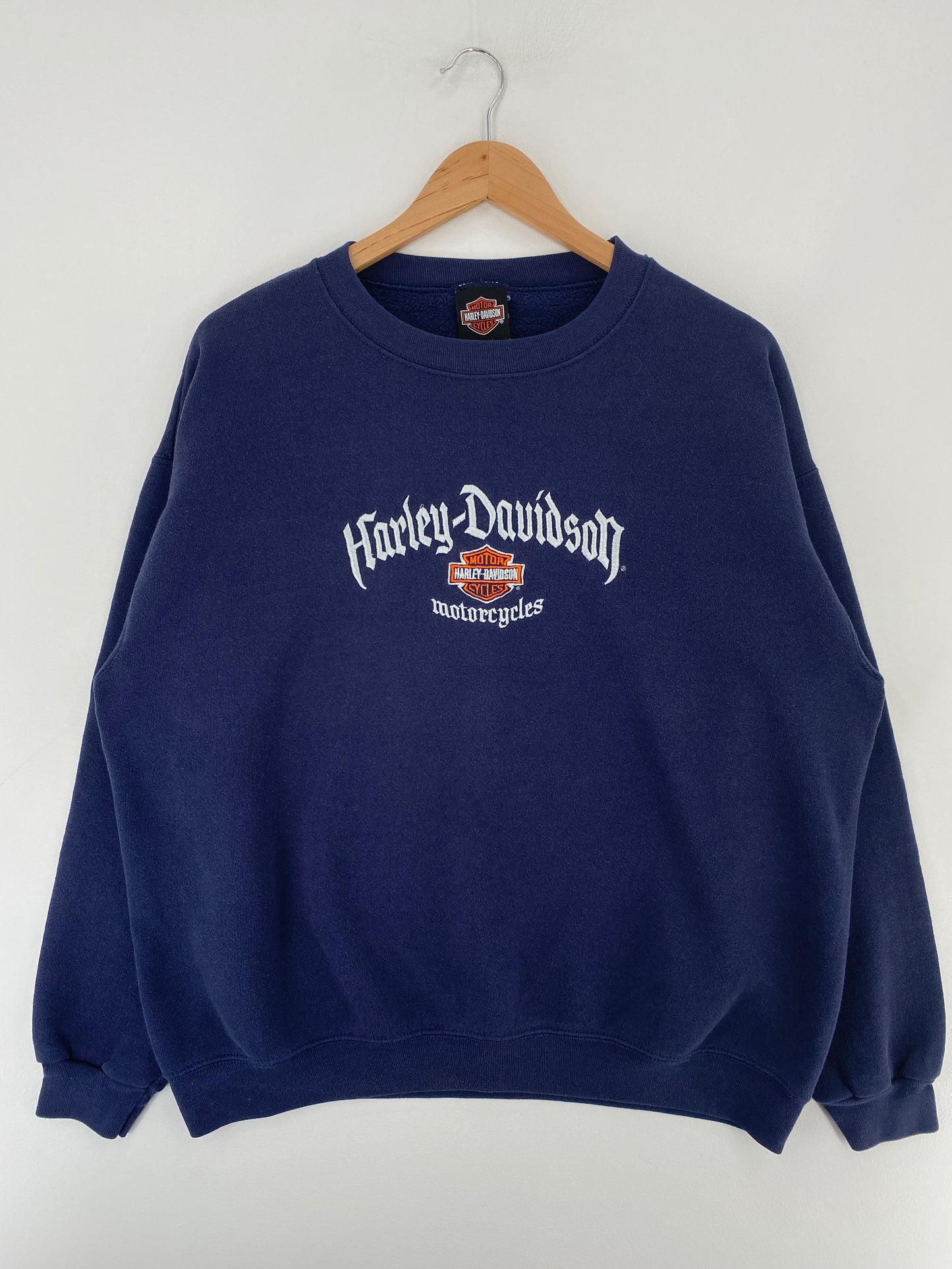 Vintage HARLEY DAVIDSON Size Approx.XL Vintage Sweat-shirt / E5998S