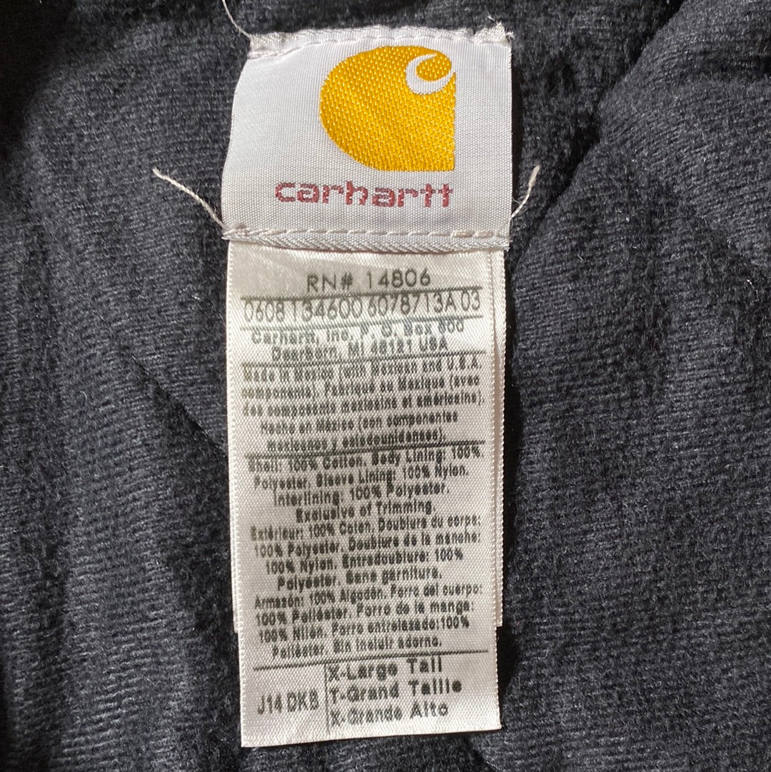 Vintage CARHARRT Size XL Duck Jacket / E1353J