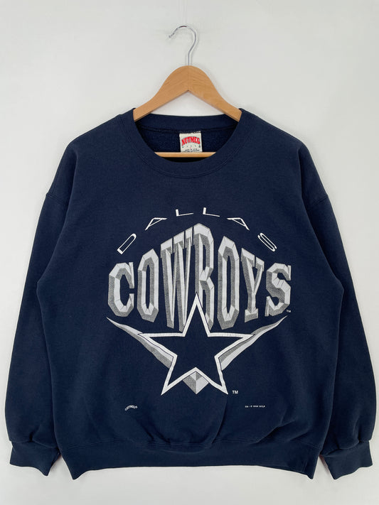 1994 DALLAS COWBOYS Made in USA Size L Vintage NFL Sweat-Shirt / E4083S