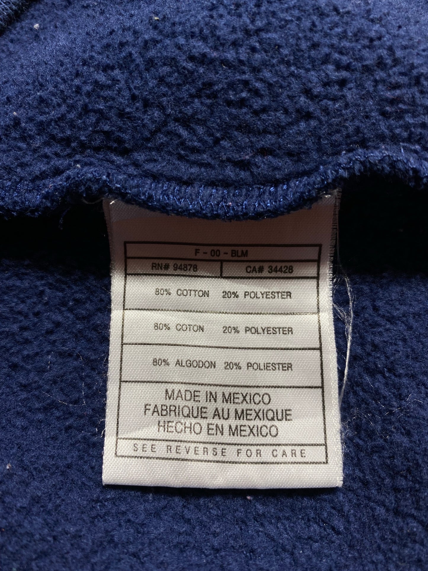 00' NIKE CAROLINA Size L Vintage Sweat-shirt / K8685
