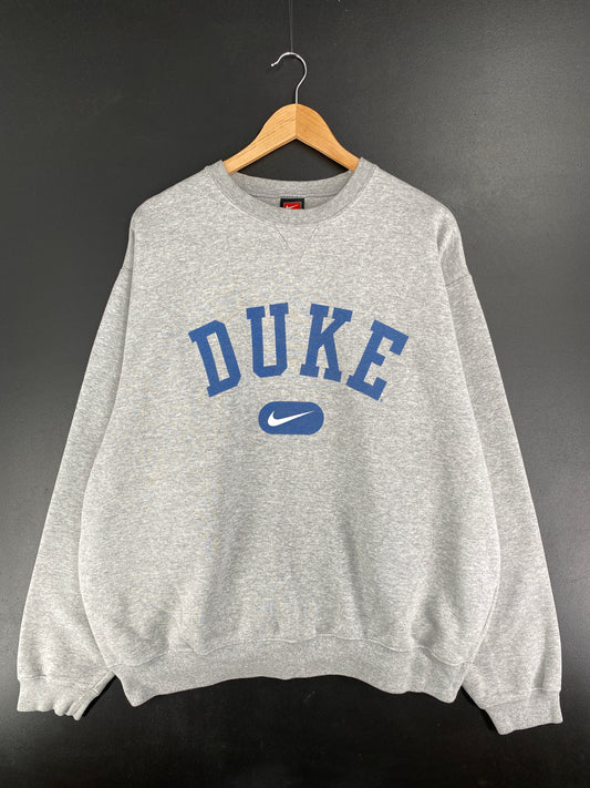 00’ NIKE x DUKE UNIVERSITY Size XL Vintage College Sweat-shirt / E2259S