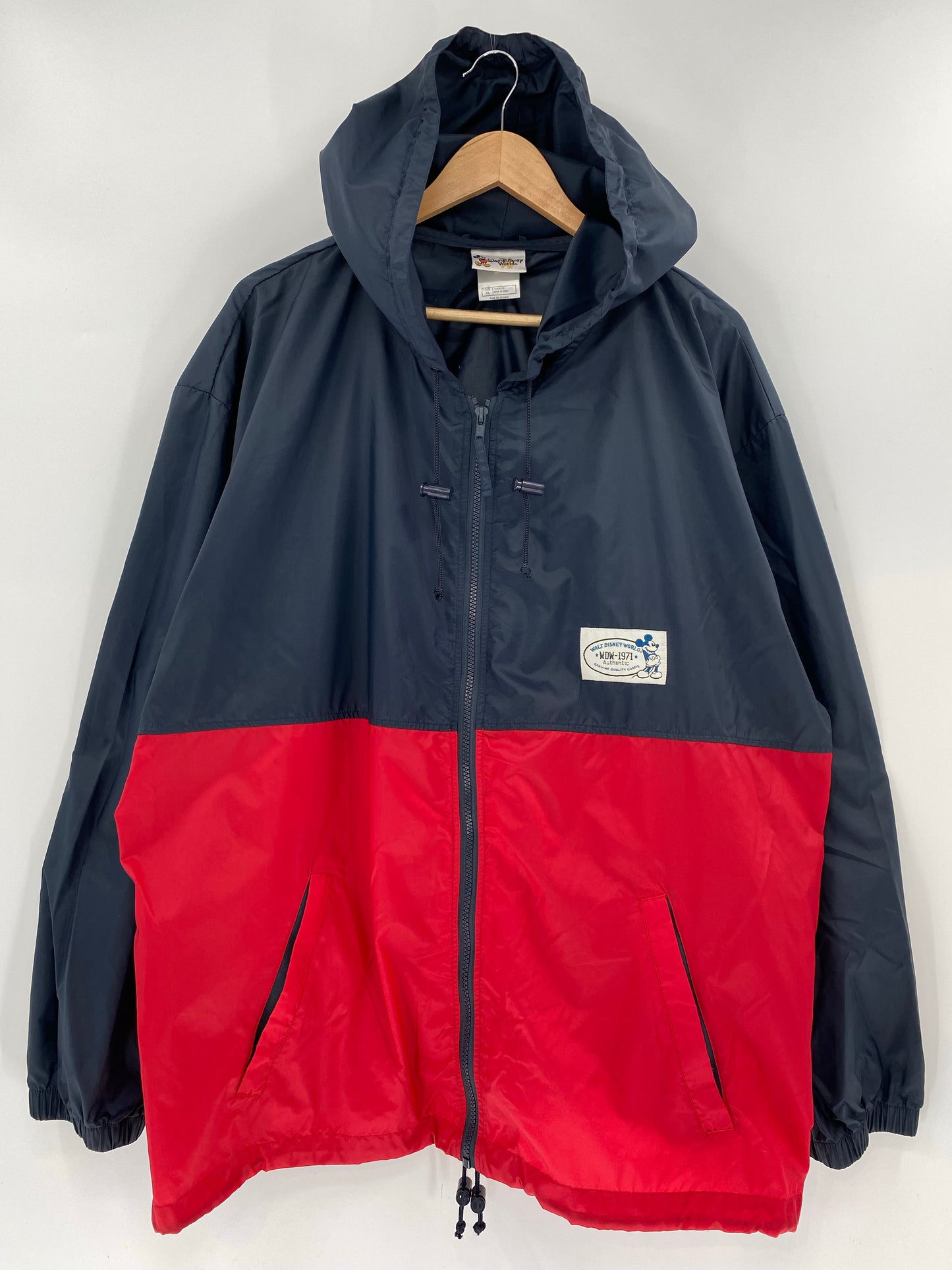 90’s DISNEY WALT DISNEY WORLD Size XL Vintage Nylon-Jacket / K4971